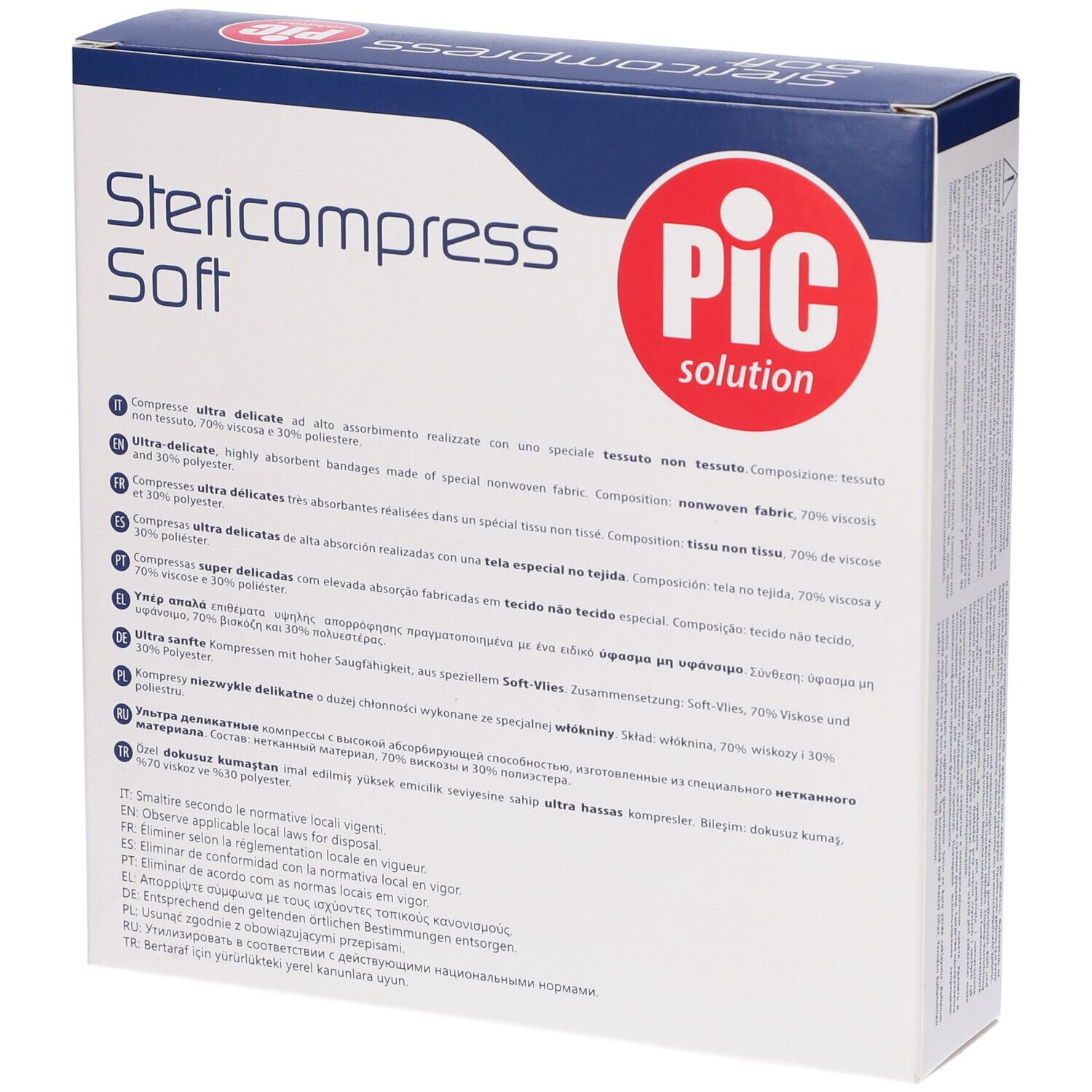 Pic Stercompress Soft 10 x 10 cm