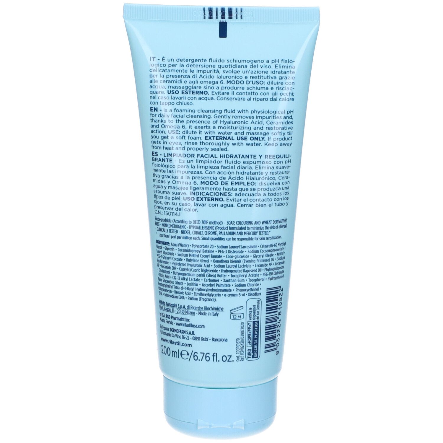 RILASTIL® Aqua Nettoyant pour visage