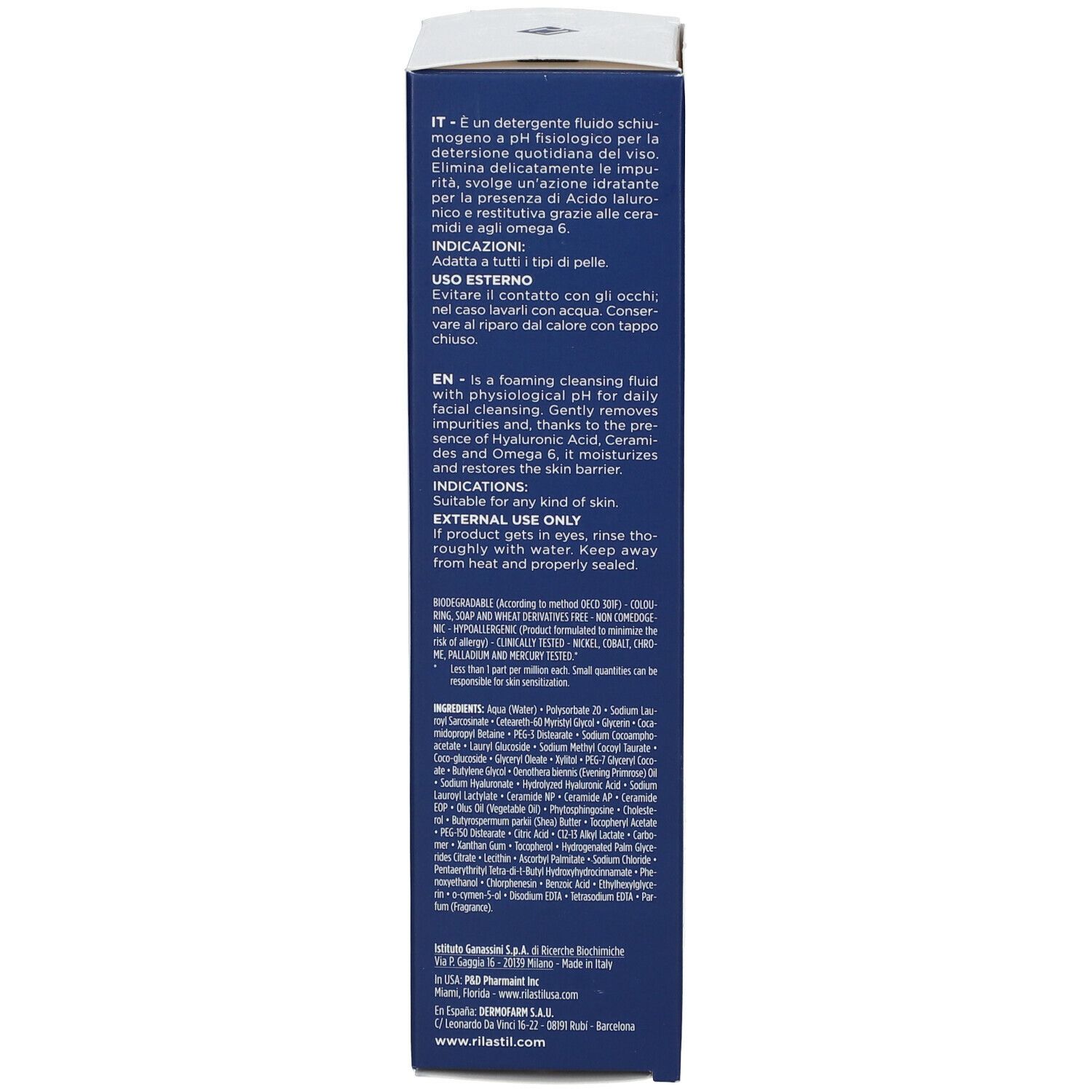 RILASTIL® Aqua Nettoyant pour visage