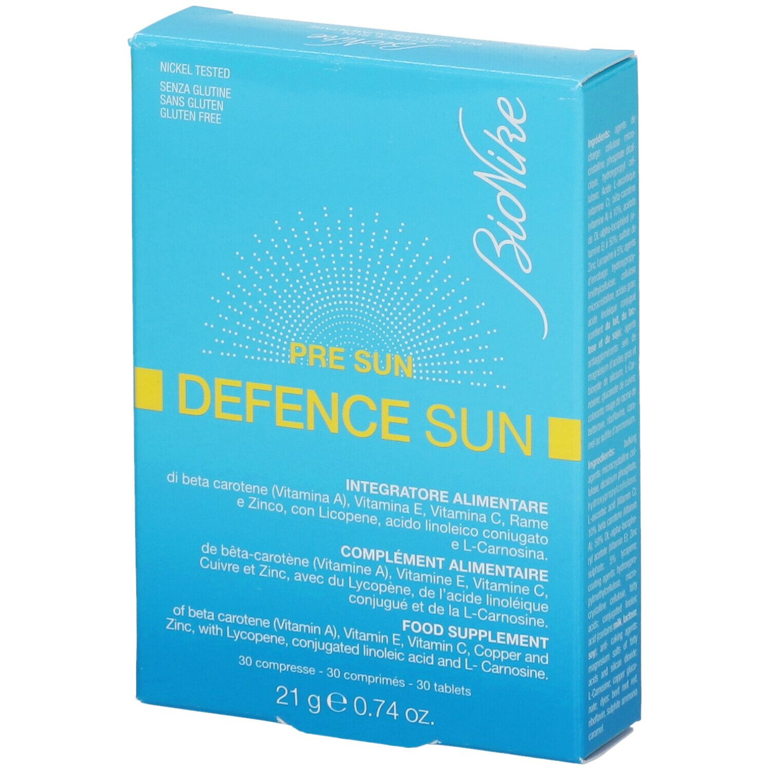 BioNike Pre Sun DEFENCE SUN