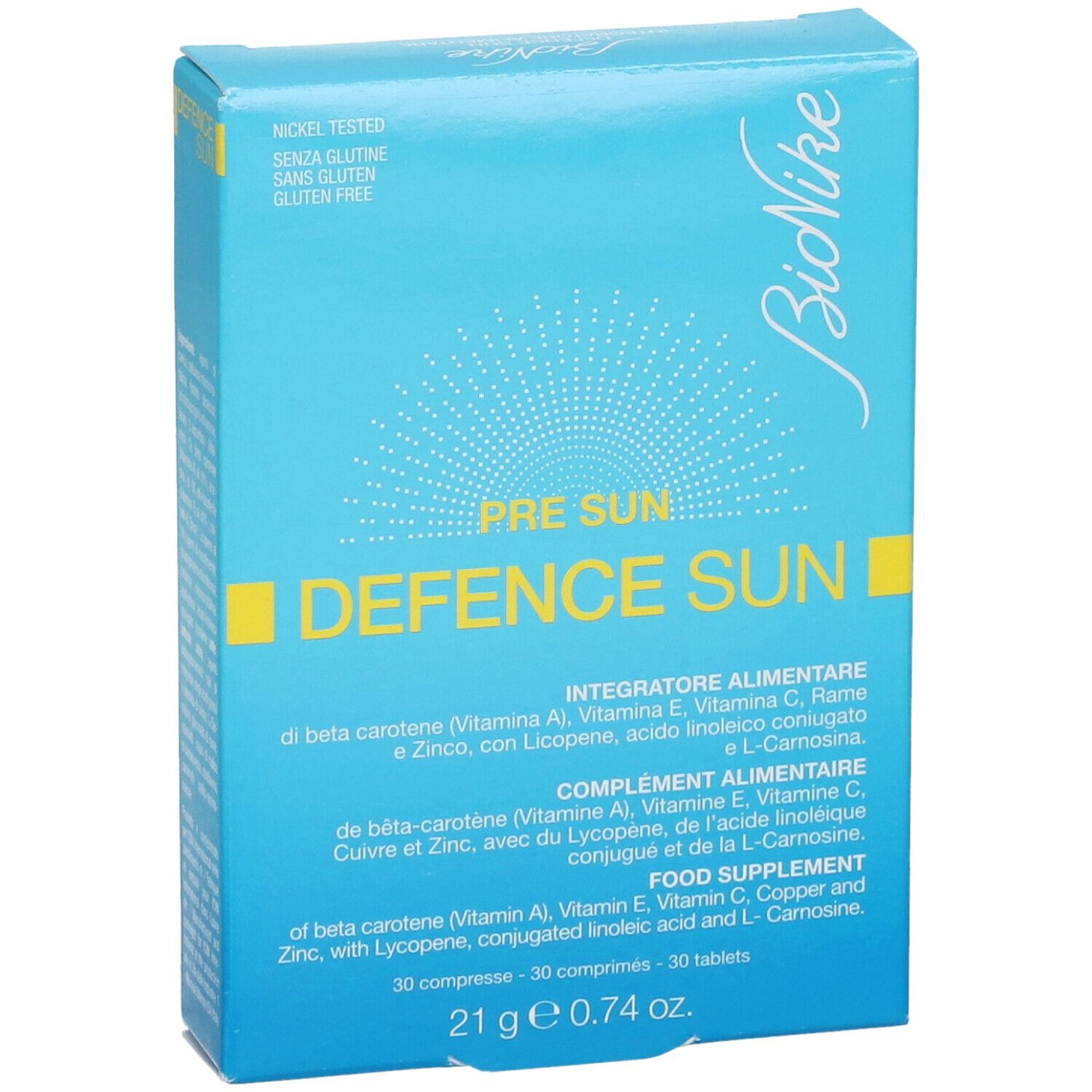 BioNike Pre Sun DEFENCE SUN