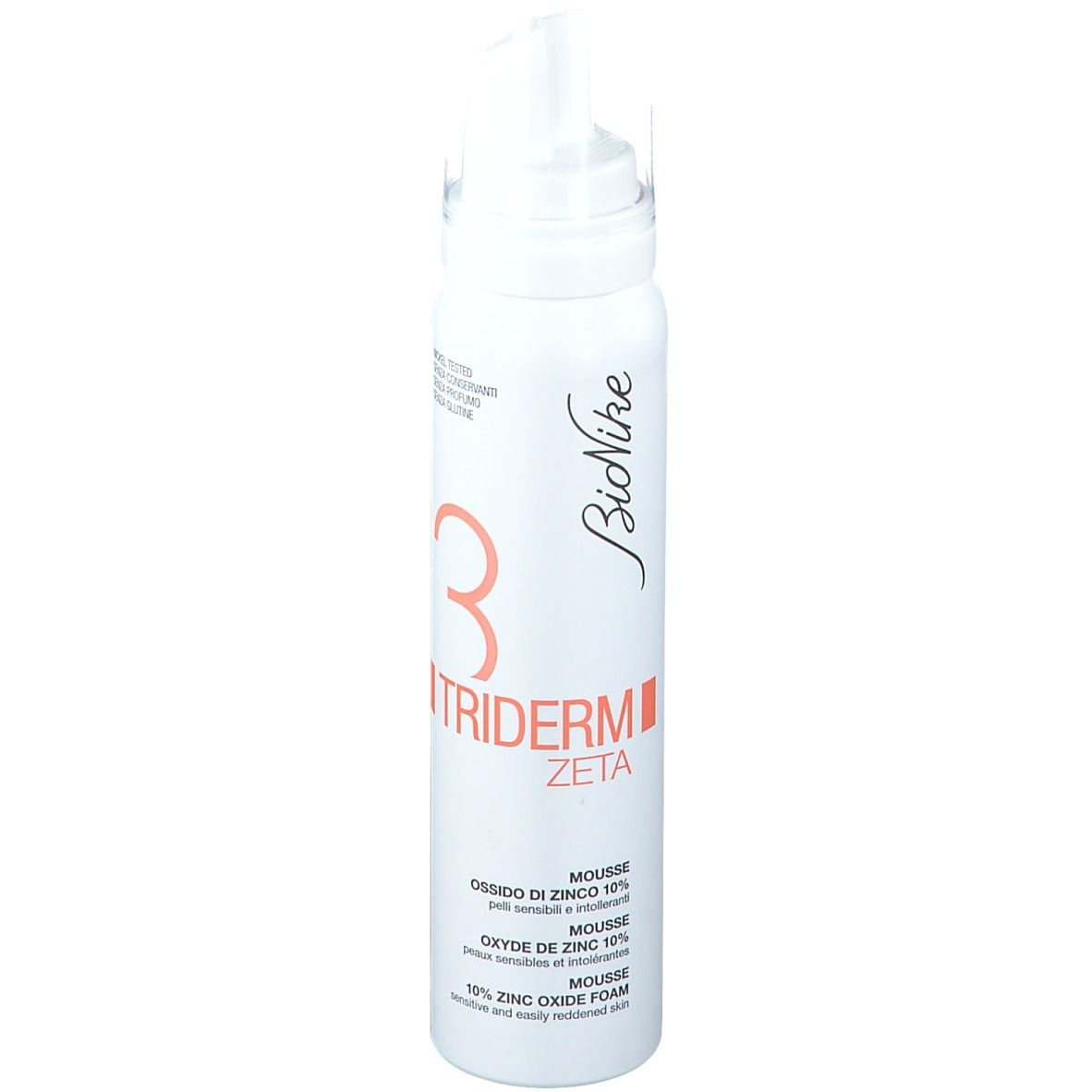 BioNike TRIDERM ZETA Mousse oxyde de zinc 10 %