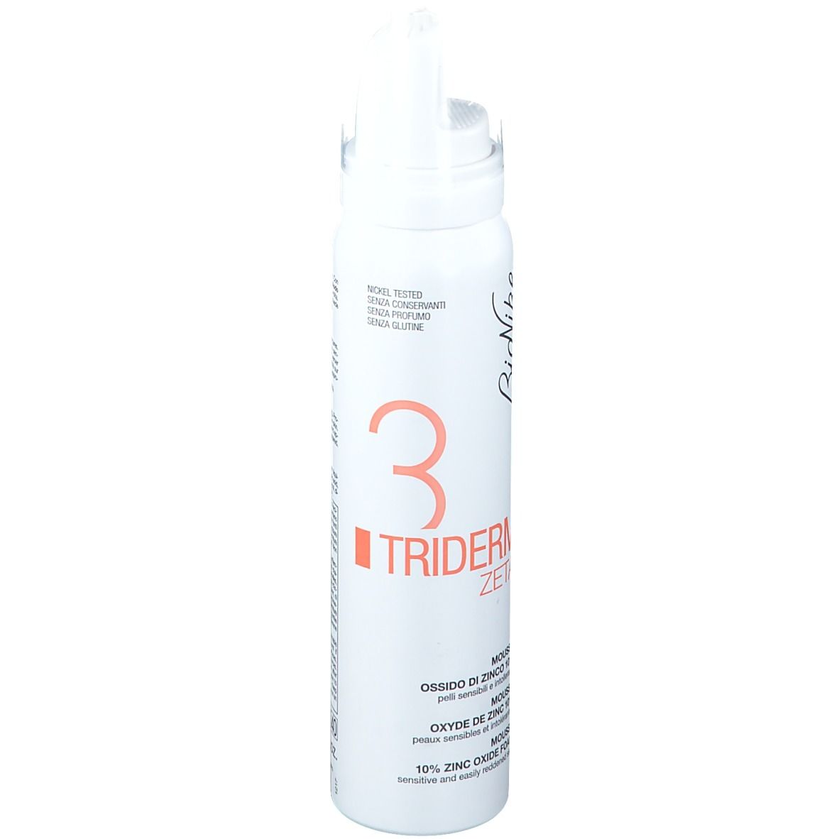 BioNike TRIDERM ZETA Mousse oxyde de zinc 10 %