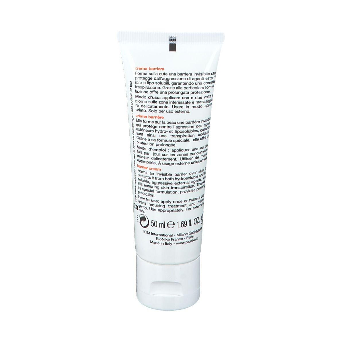 BioNike TRIDERM Cinque Crème barrière
