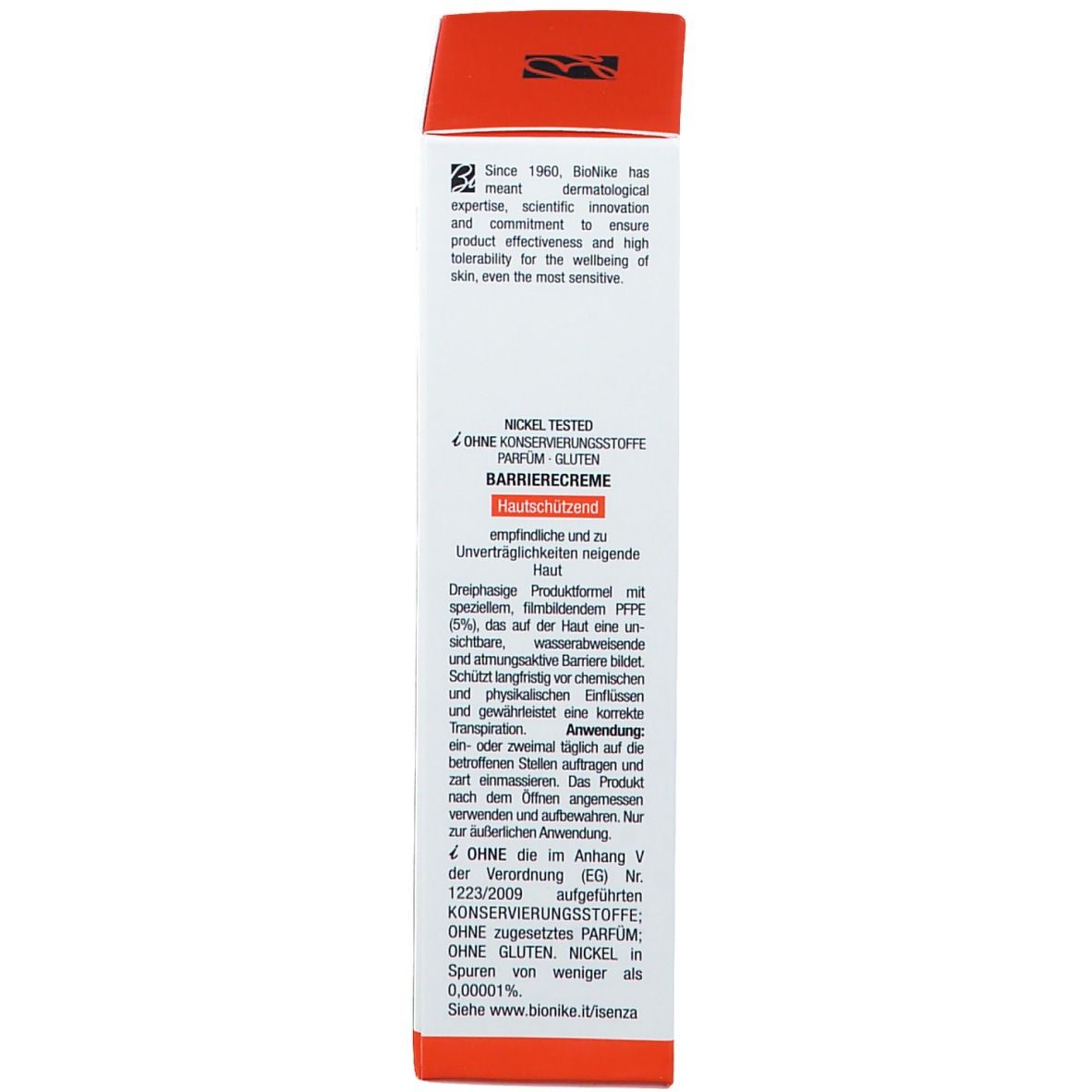 BioNike TRIDERM Cinque Crème barrière