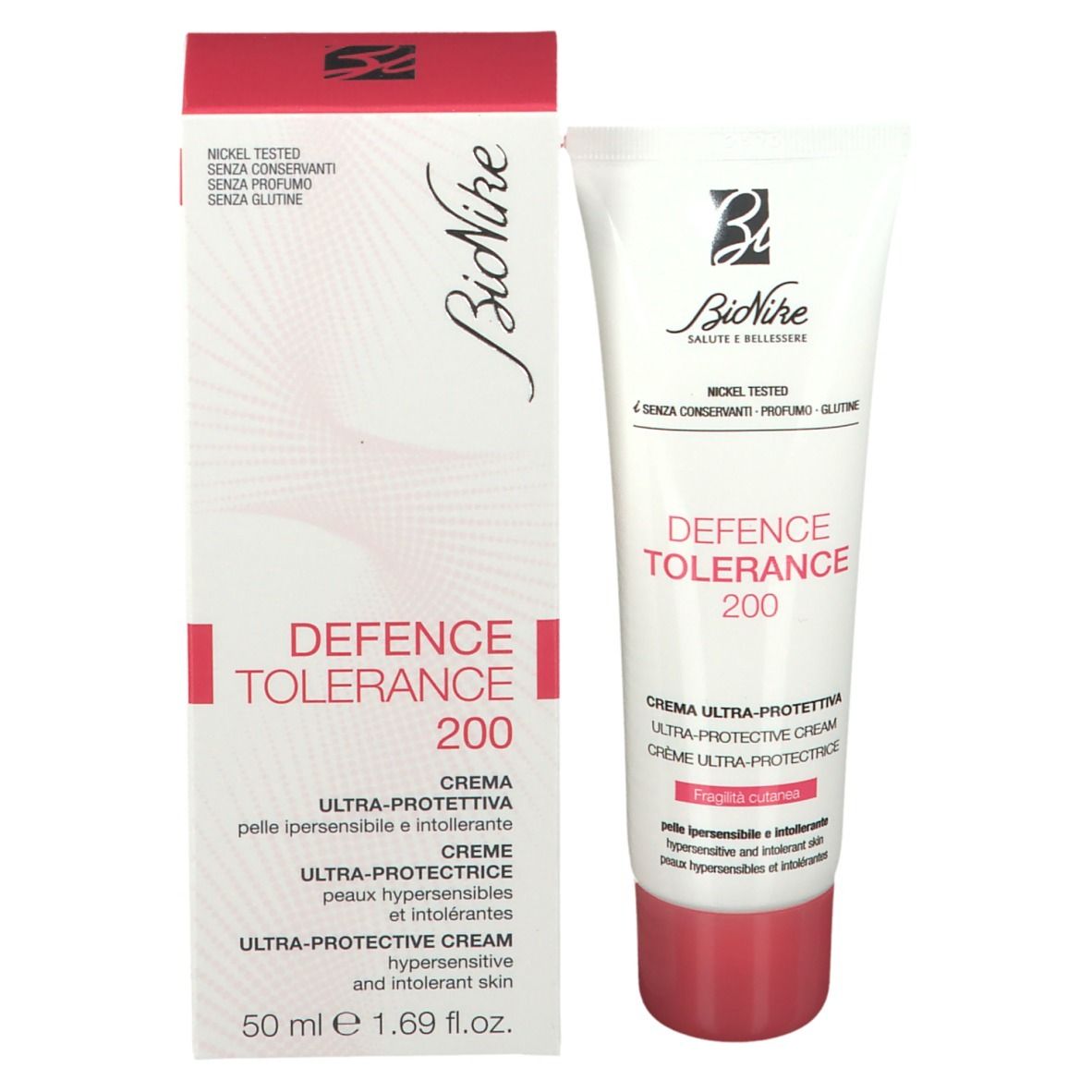 BioNike DEFENCE TOLERANCE 200 Crème ultra-protectrice