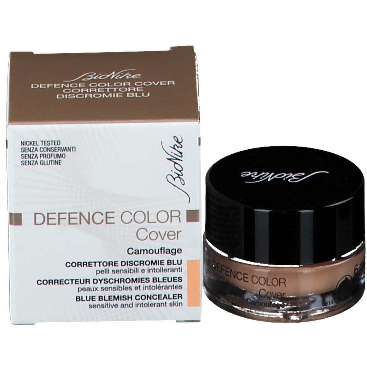 BioNike DEFENCE COLOR Cover Camouflage Correcteur ​Dyschromies Bleues