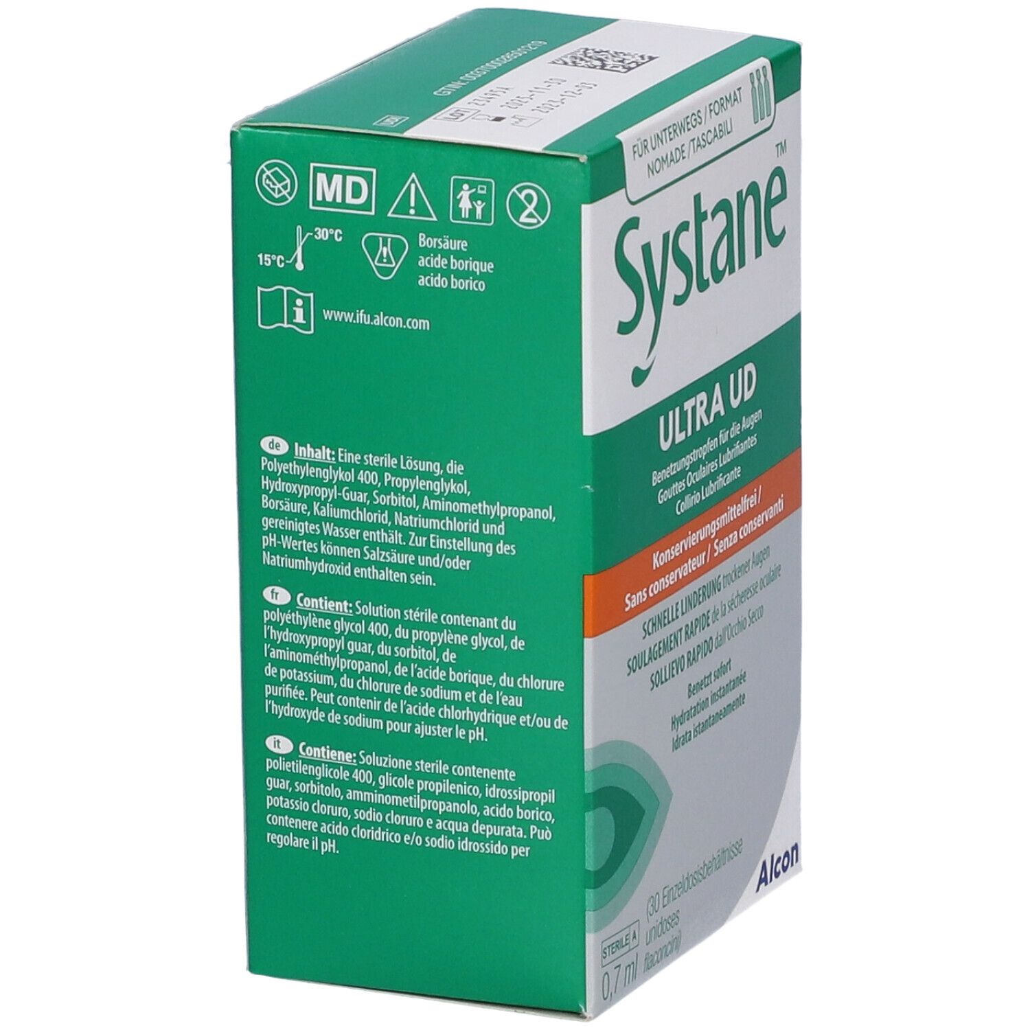 Systane® Ultra UD Gouttes oculaires lubrifiantes