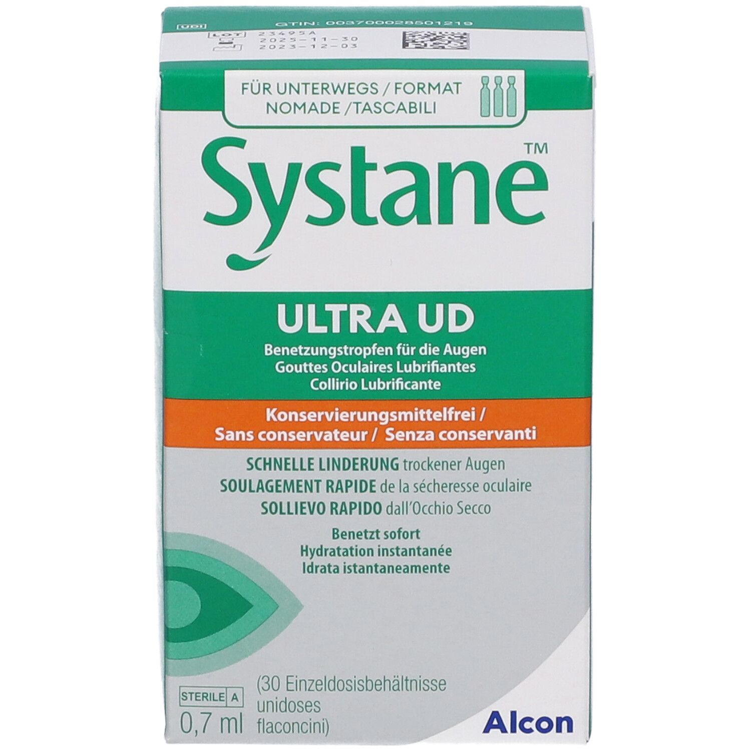 Systane® Ultra UD Gouttes oculaires lubrifiantes