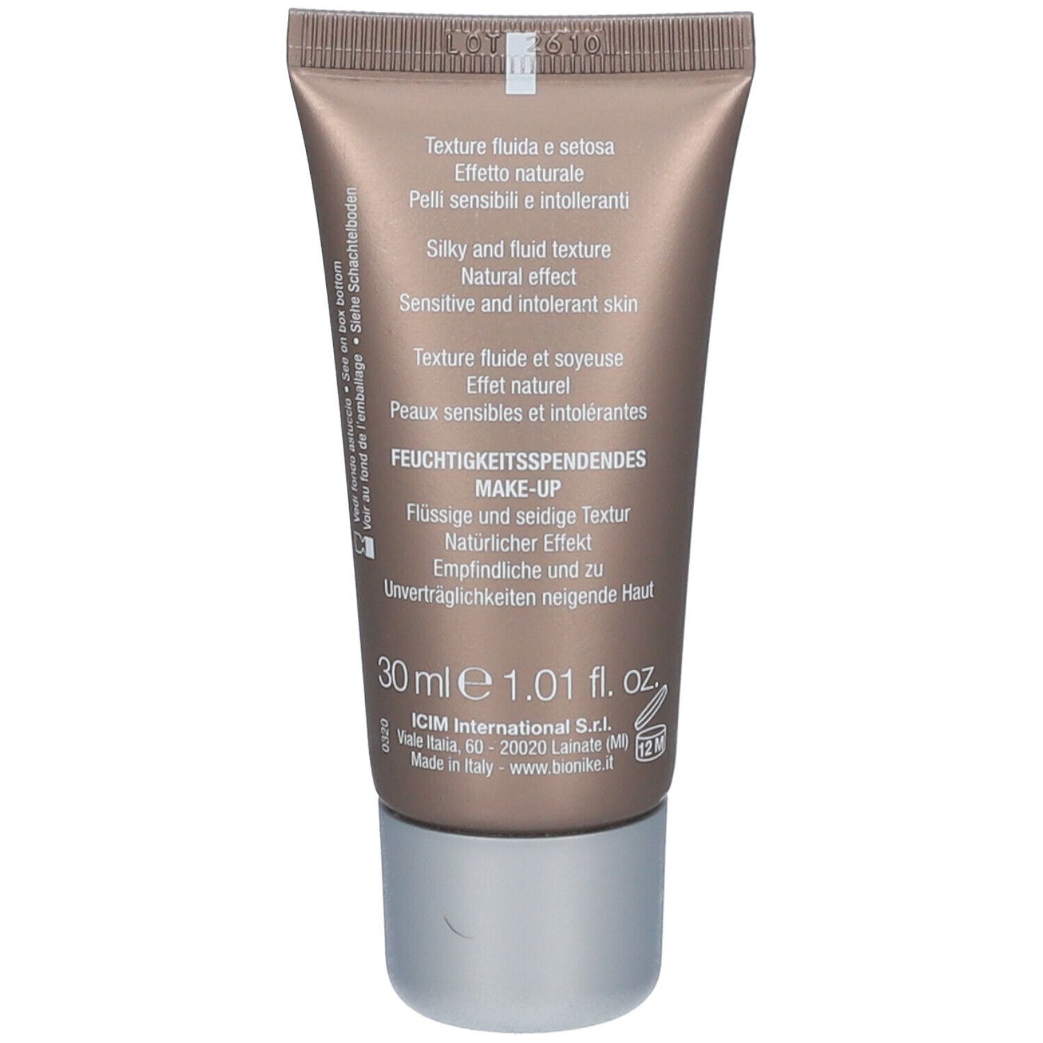 BioNike DEFENCE COLOR HYDRA Fond de Teint Hydratant 102 Sable