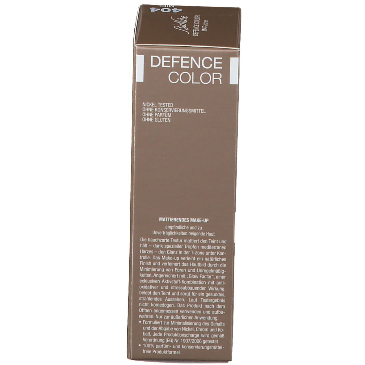 BioNike DEFENCE COLOR Mat-Zone Fond de teint matifiant 404 Miel