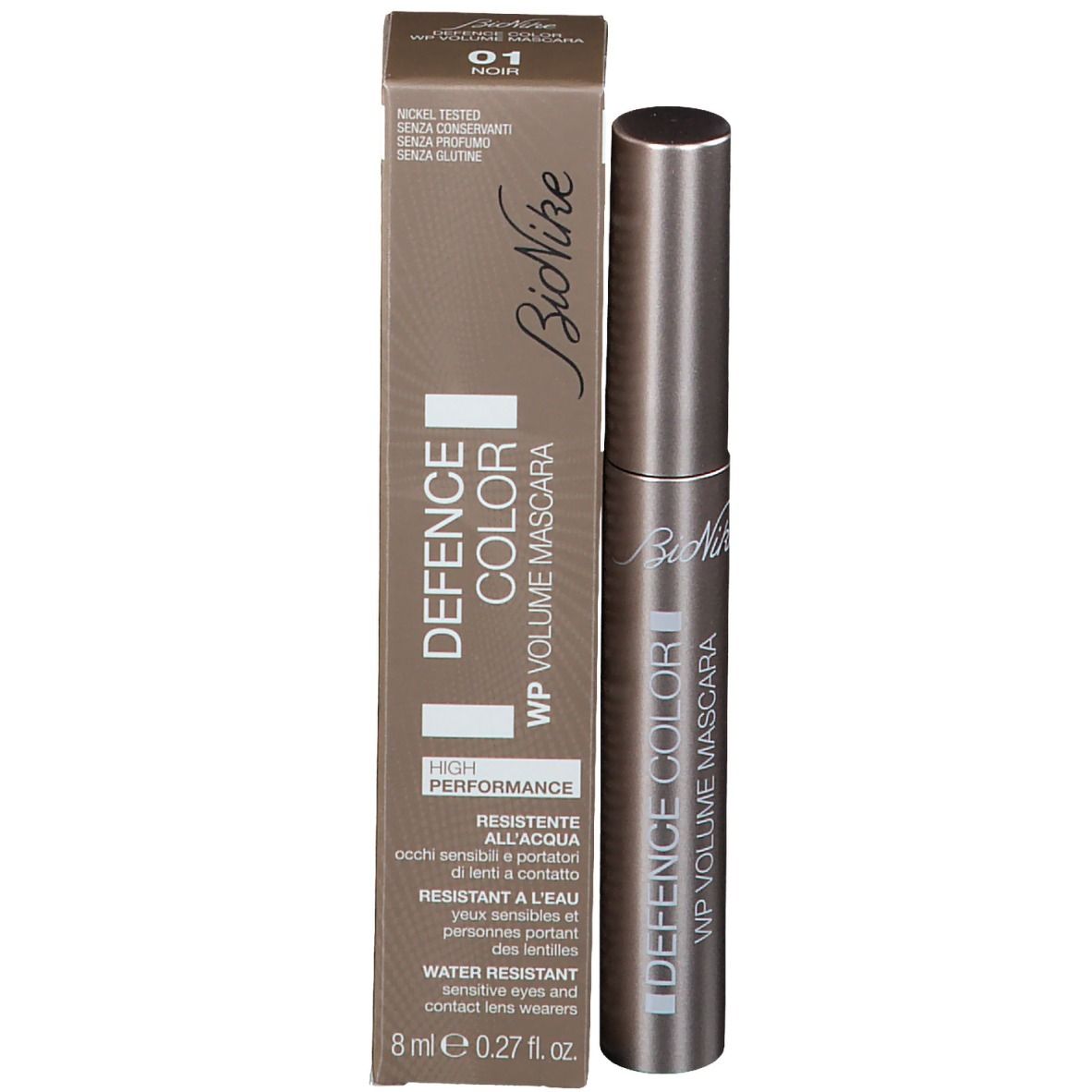 BioNike DEFENCE COLOR WP Volume Mascara 01 Noir