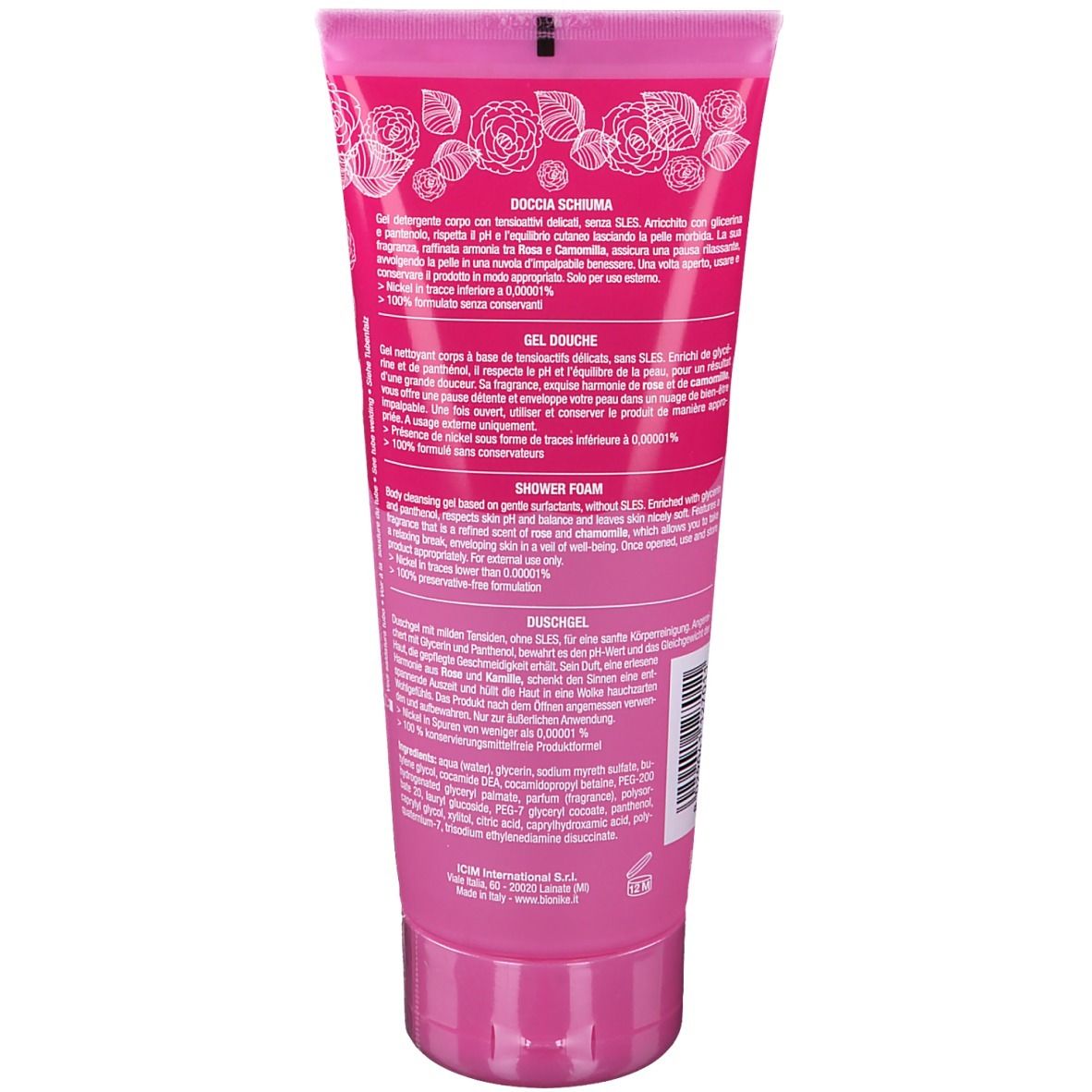 BioNike XSENSE Gel Douche Parfumé Soft Petrals