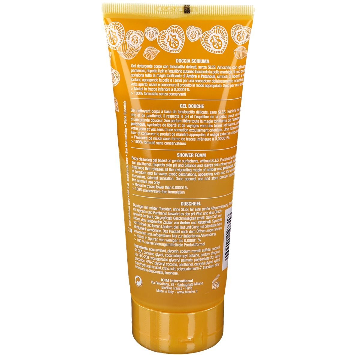 BioNike XSENSE Gel Douche Parfumé Oriental Soul