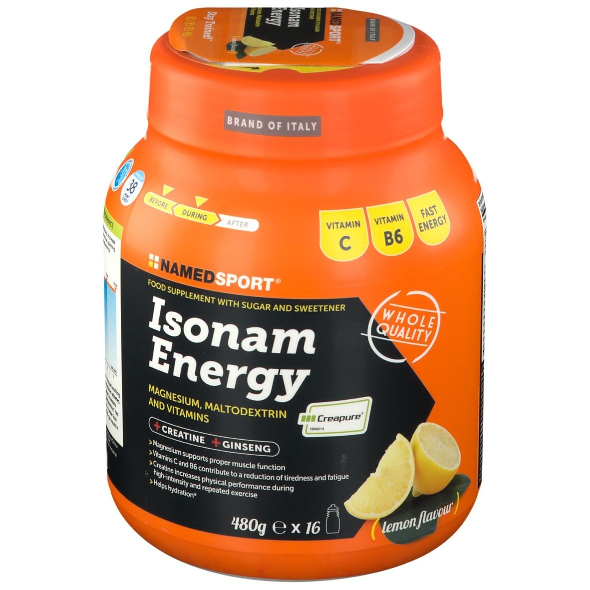 NAMEDSPORT® Isonam Energy Lemon
