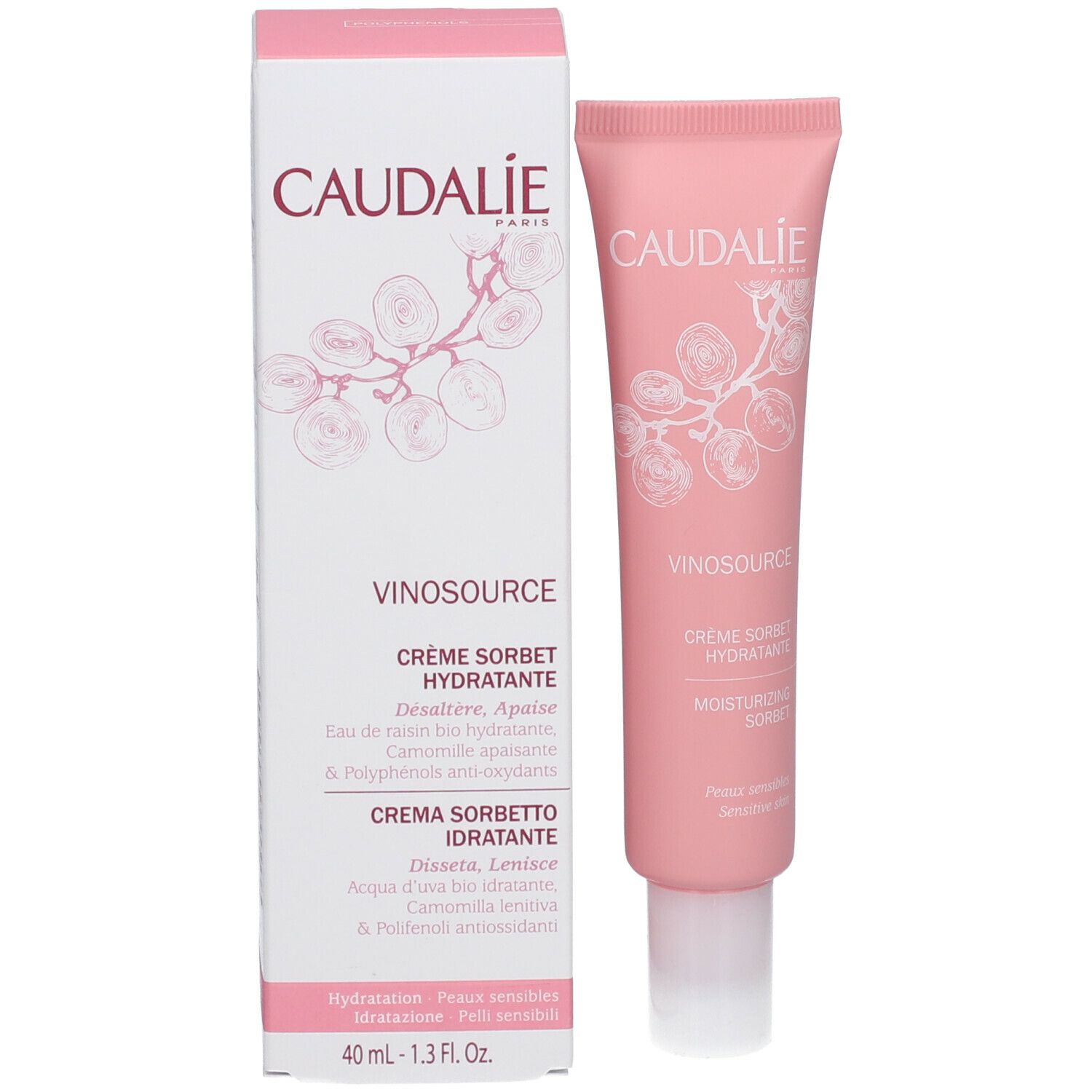 CAUDALÍE VINOSOURCE Creme Sorbet