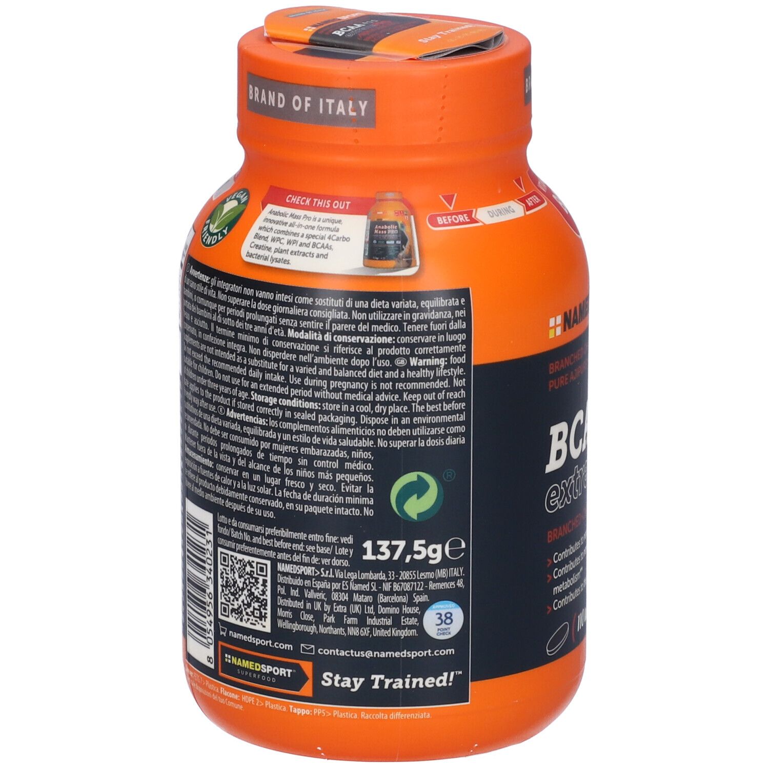 NAMEDSPORT® BCAA 4:1:1 Extreme Pro