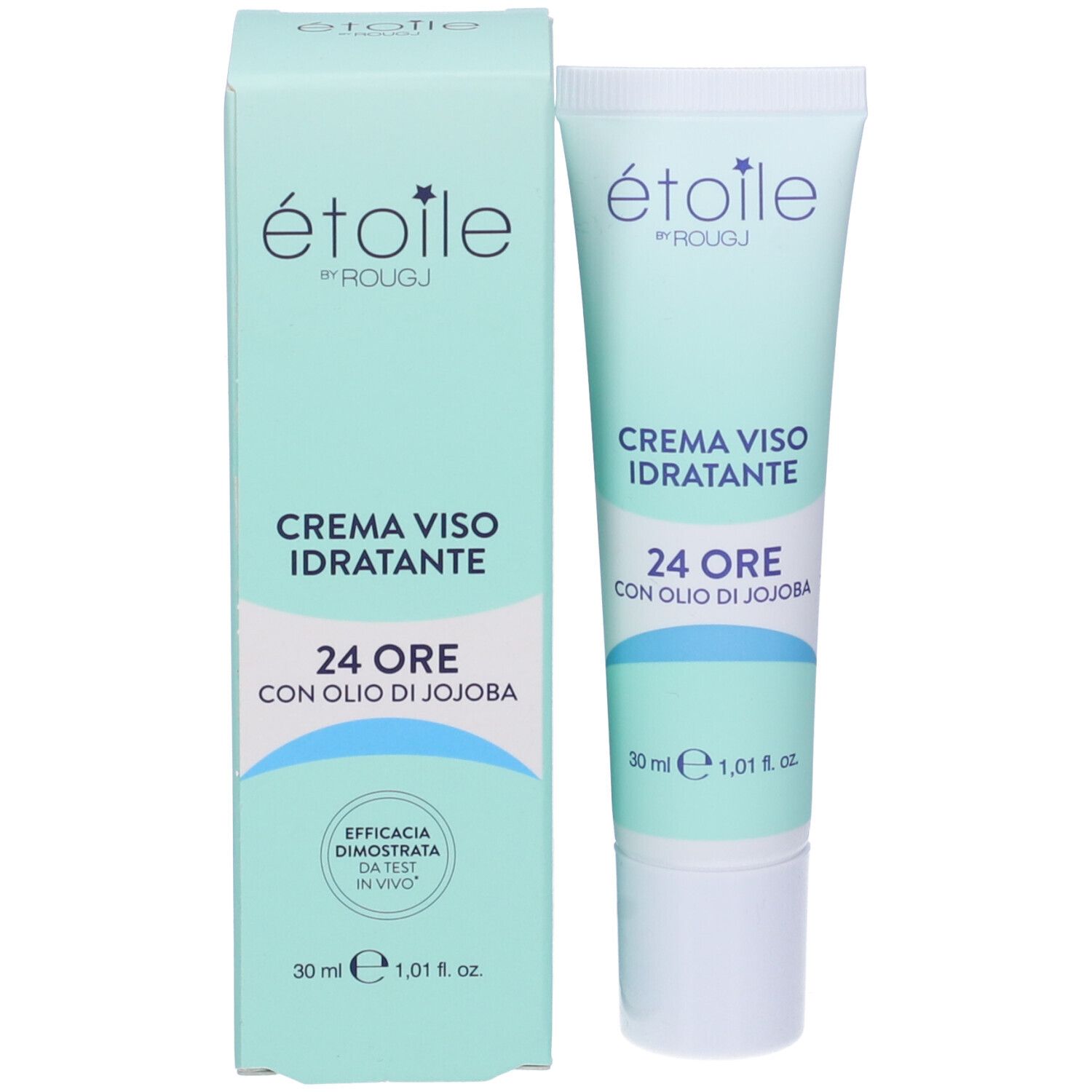 ROUGJ+ Étoile Crème Visage Hydratation Longue Durée