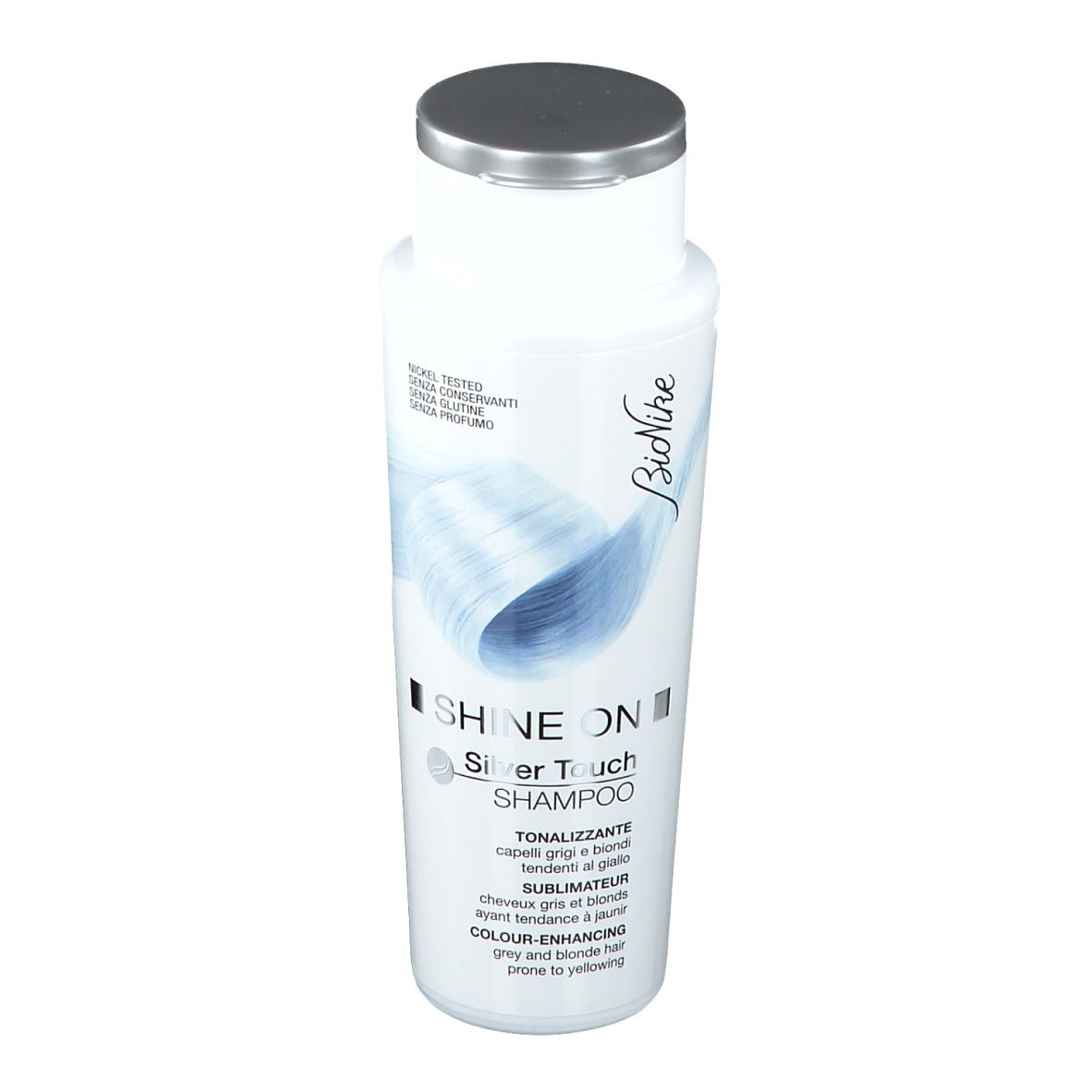 BioNike SHINE ON SILVER TOUCH Shampoing publicateur