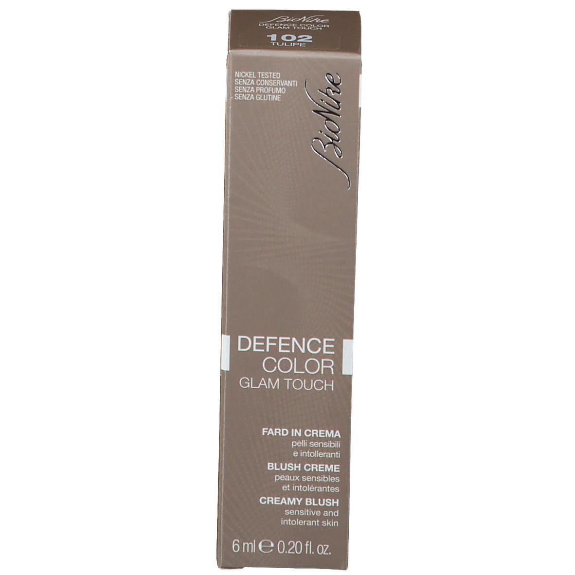 BioNike DEFENCE COLOR GLAM TOUCH Blush crème 102 Tulipe
