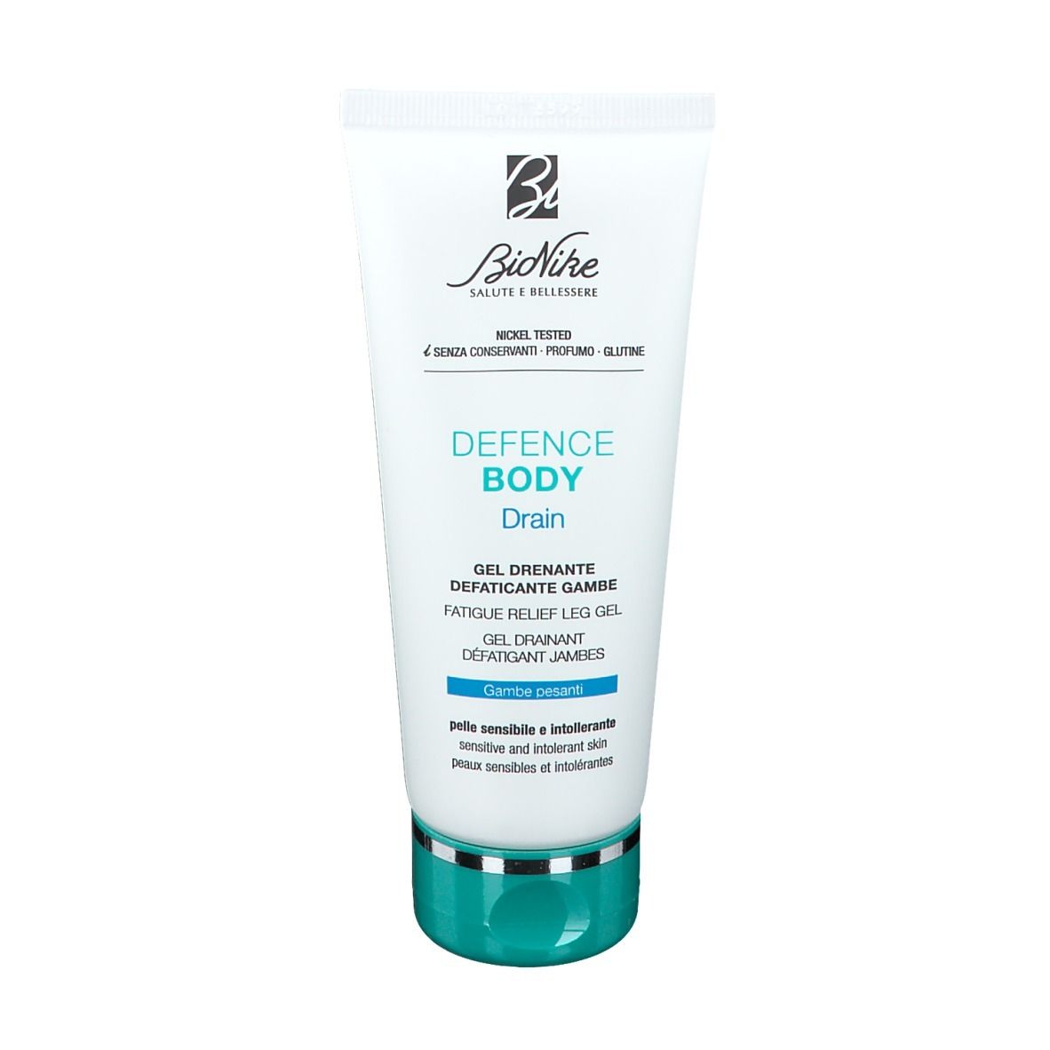 BioNike DEFENCE BODY Drain Gel drainant défatigant Jambes lourdes