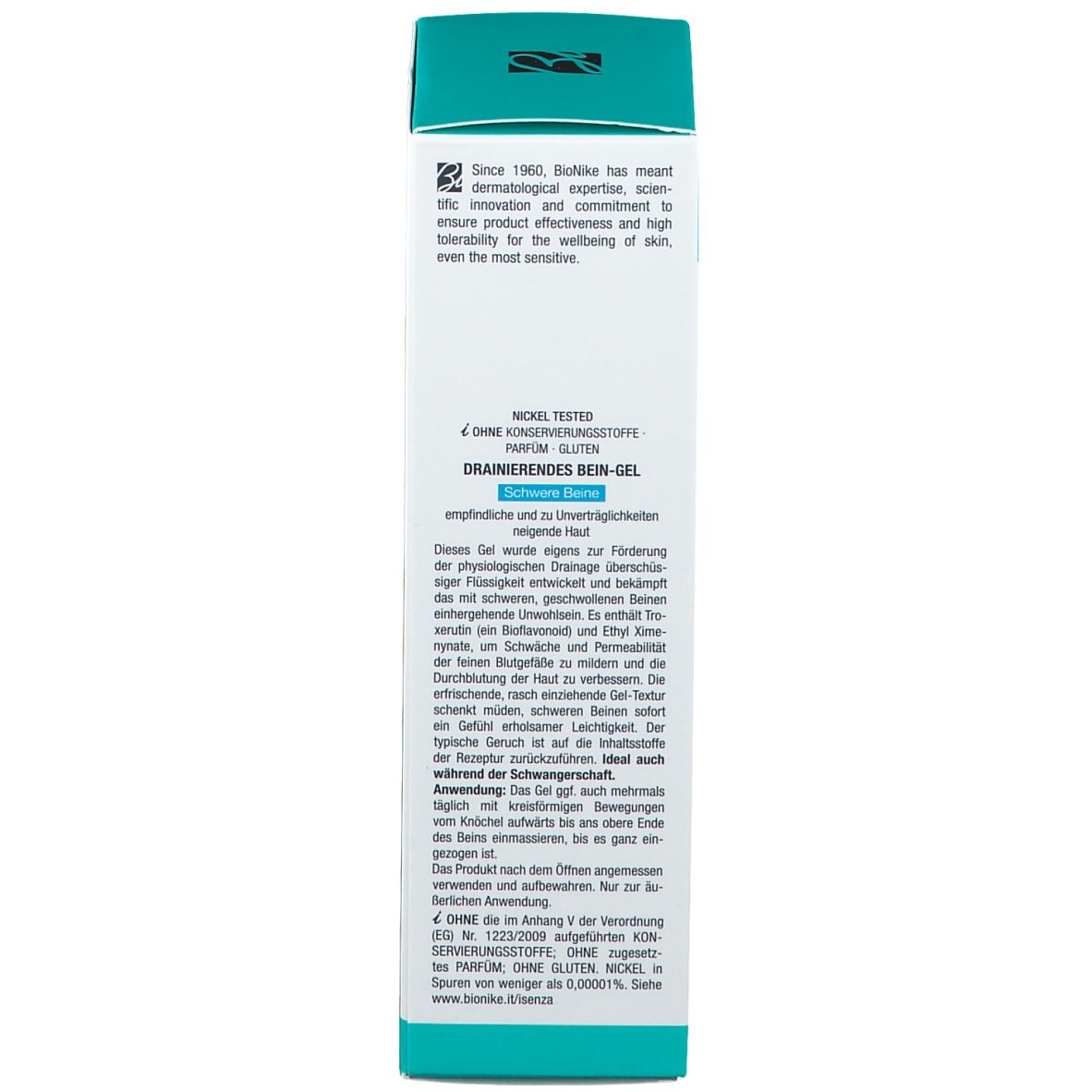 BioNike DEFENCE BODY Drain Gel drainant défatigant Jambes lourdes