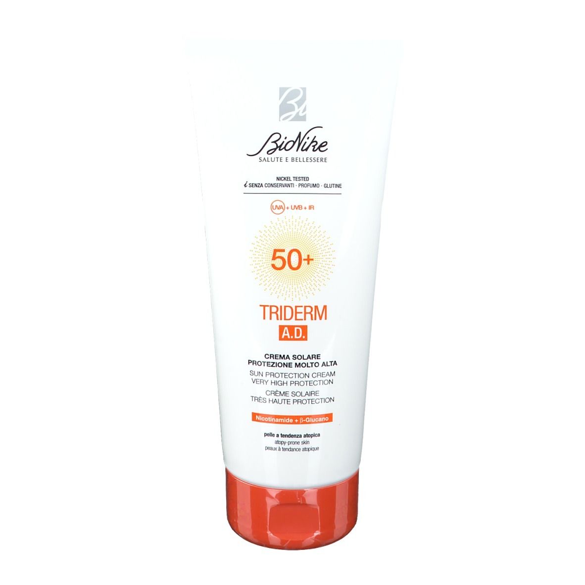 BioNike TRIDERM AD Crème Solaire SPF50+