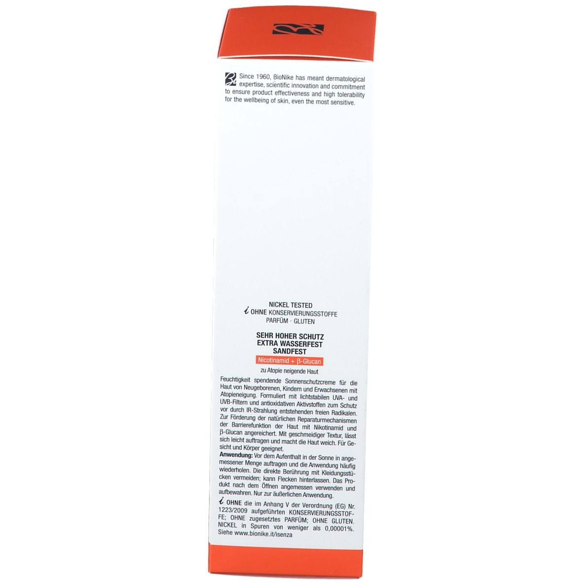 BioNike TRIDERM AD Crème Solaire SPF50+