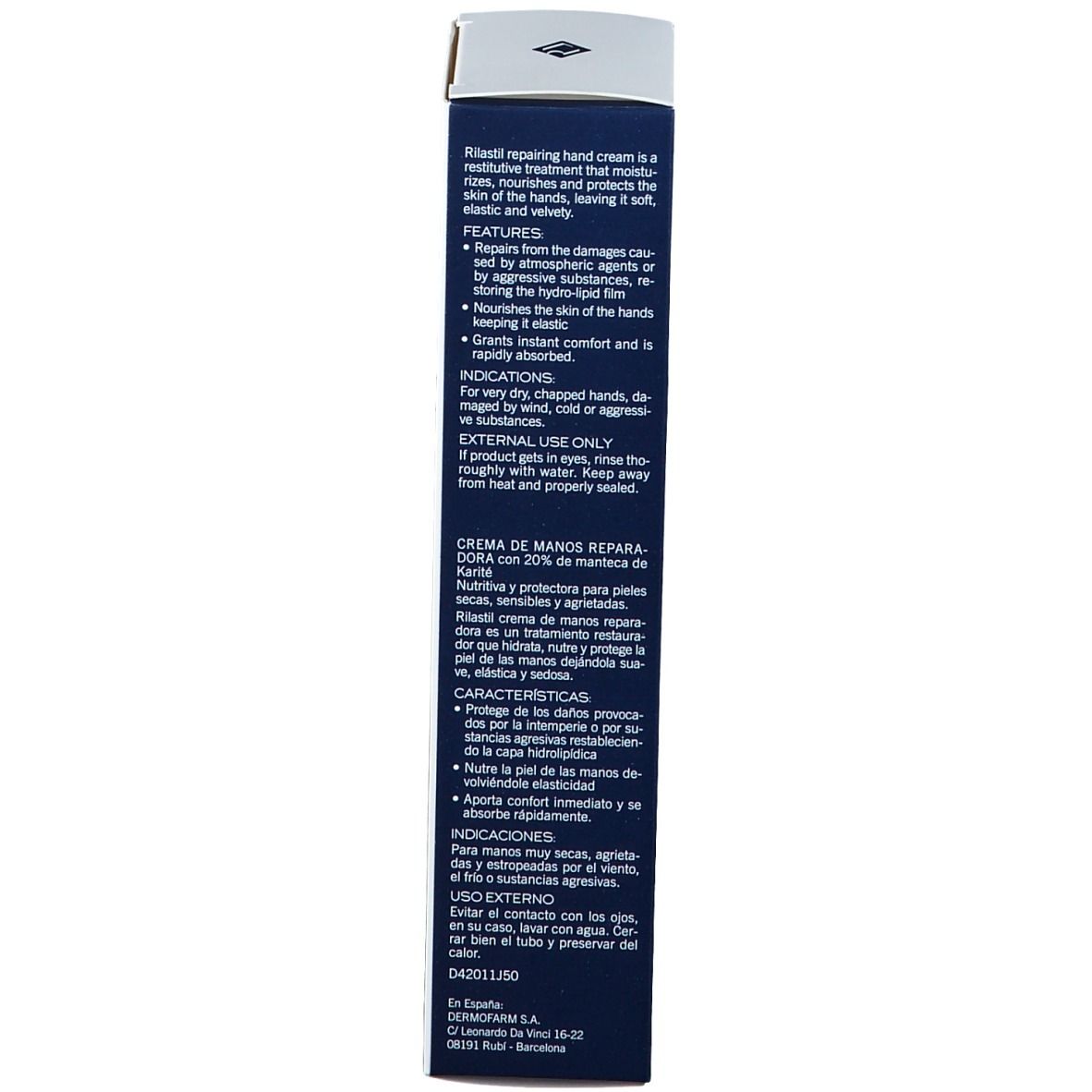 RILASTIL® Xerolact Crème mains