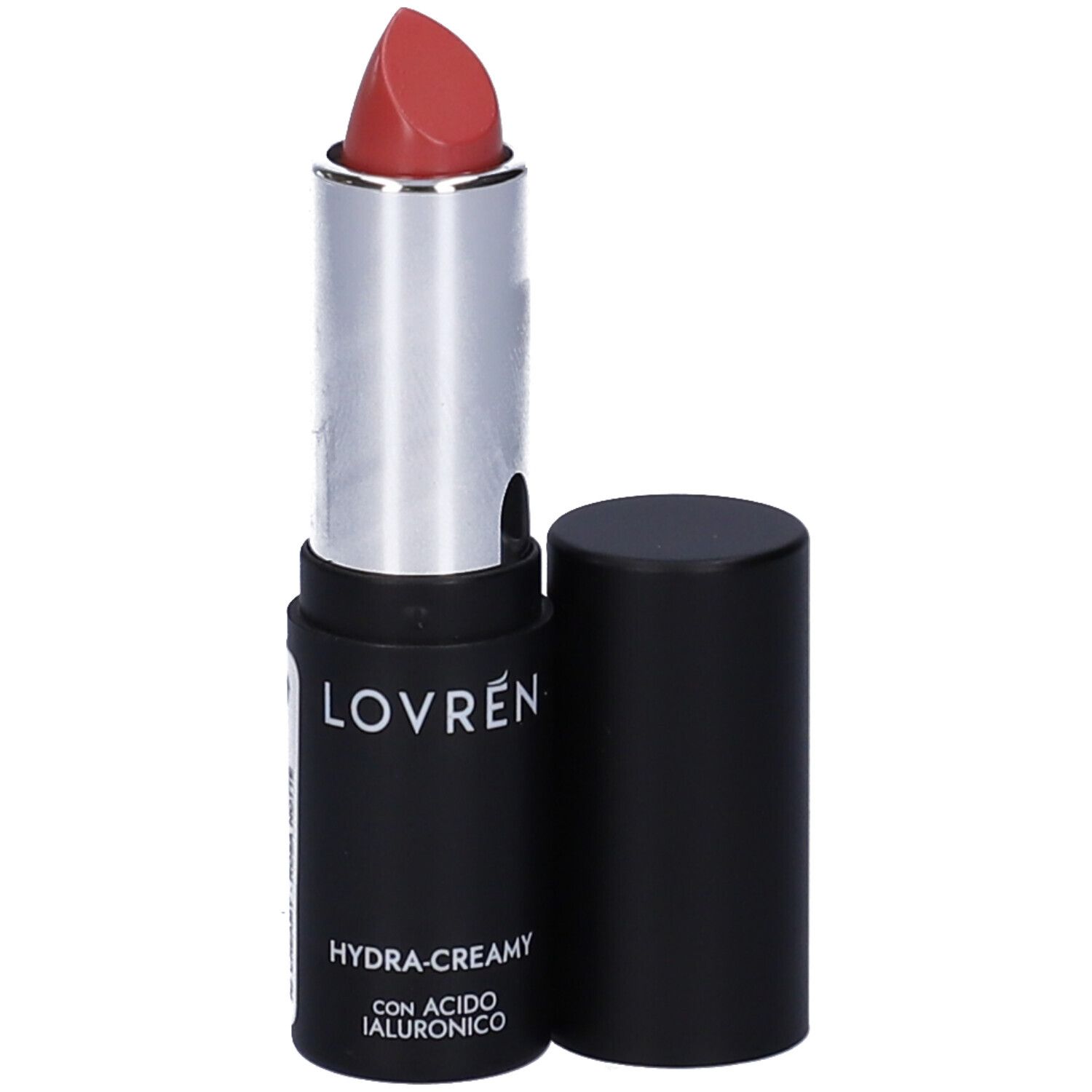 Un rouge à lèvres rouge de la marque LOVRÉN, modèle Hydra-Creamy.
