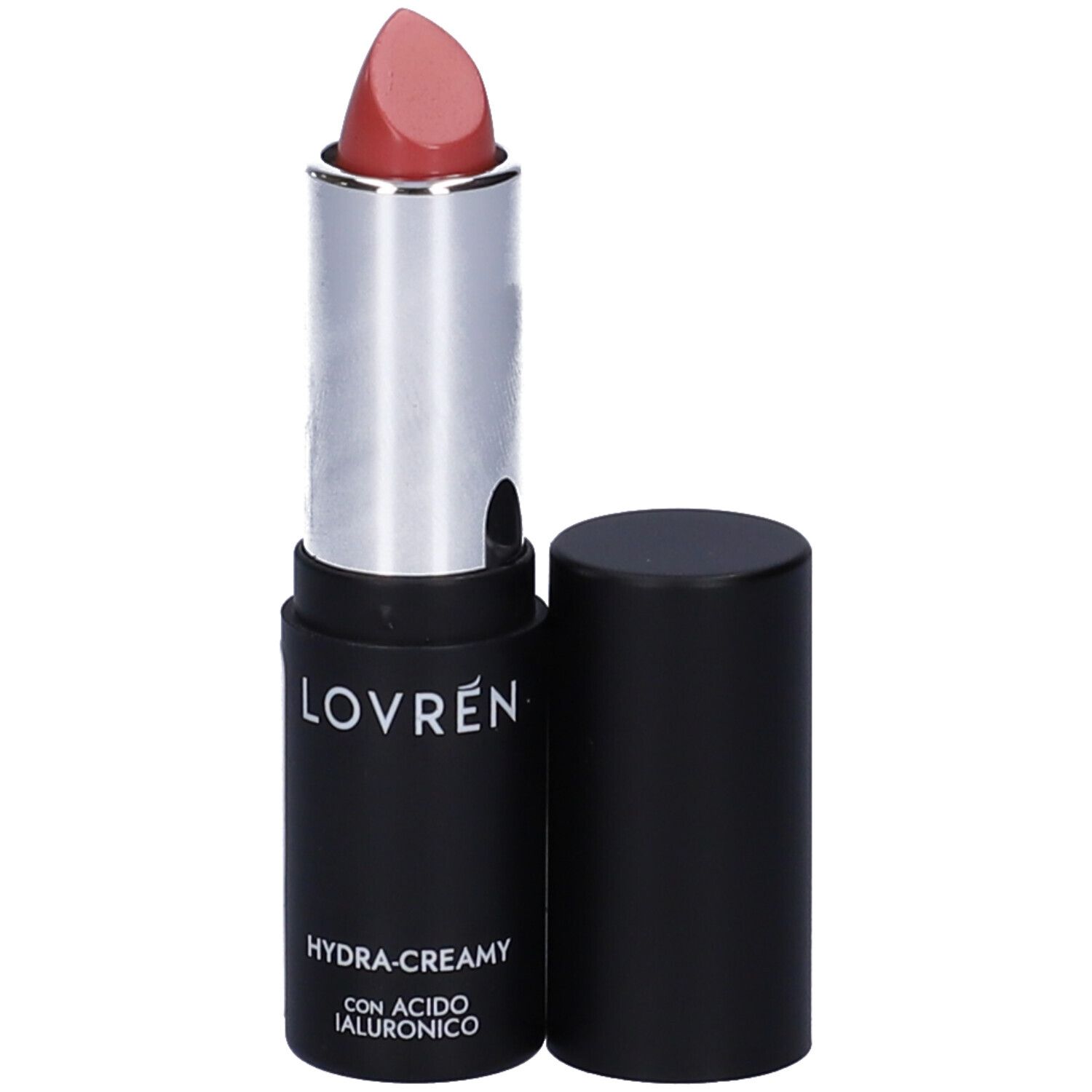 Rouge à lèvres LOVRÉN Hydra-Creamy à l'acide hyaluronique, teinte rosée.