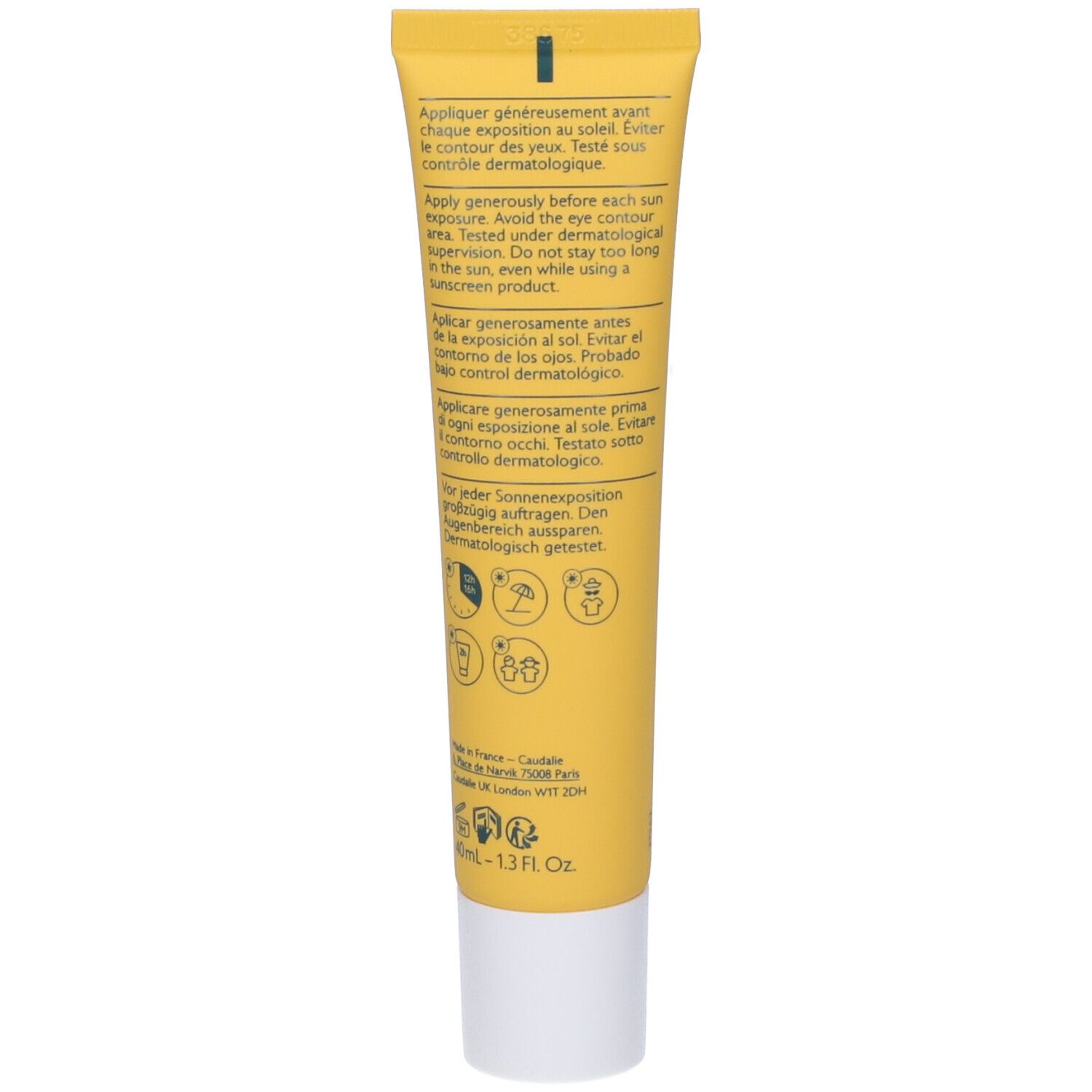 Caudalie Vinosun Ocean Protect Fluide de très haute protection SPF50+