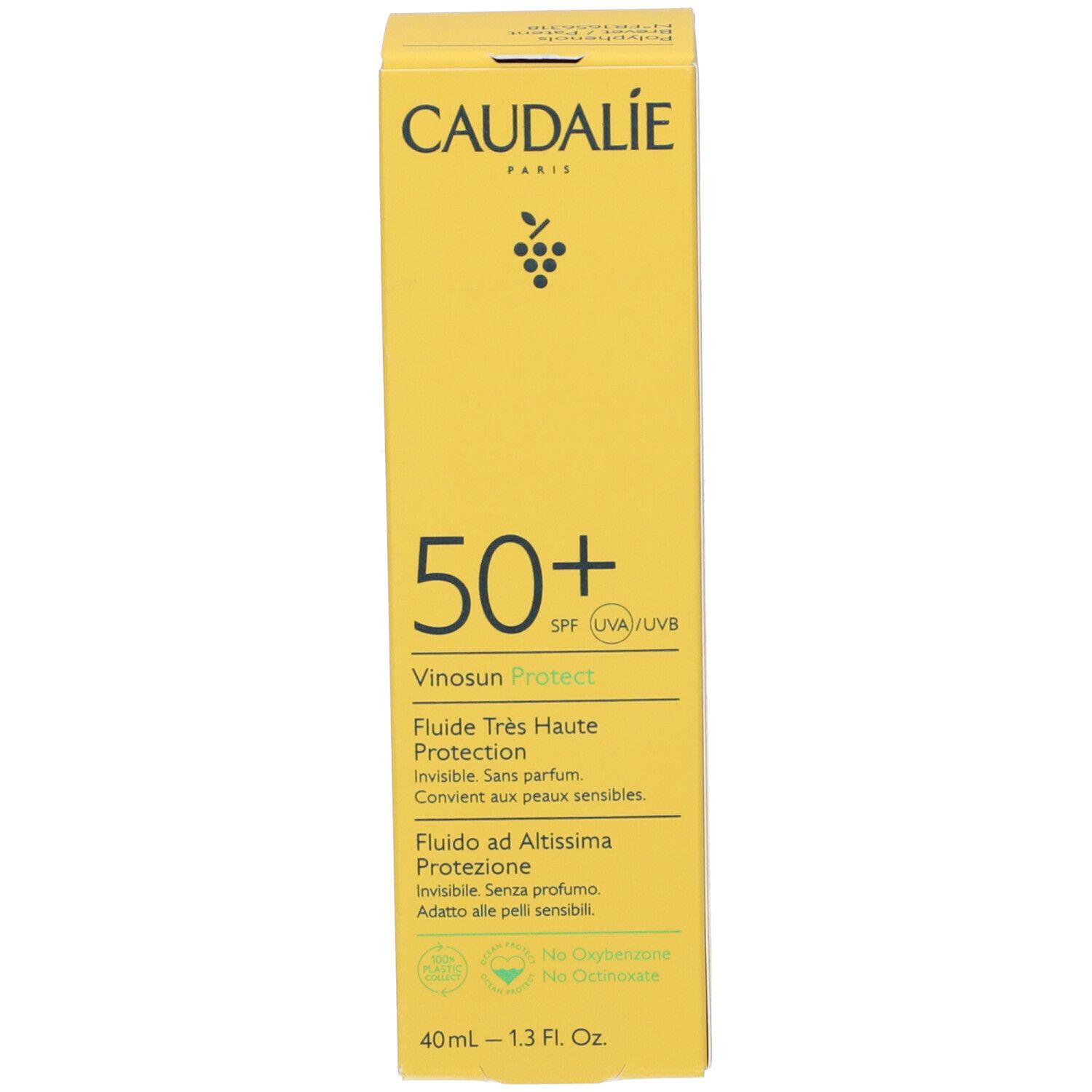 Caudalie Vinosun Ocean Protect Fluide de très haute protection SPF50+