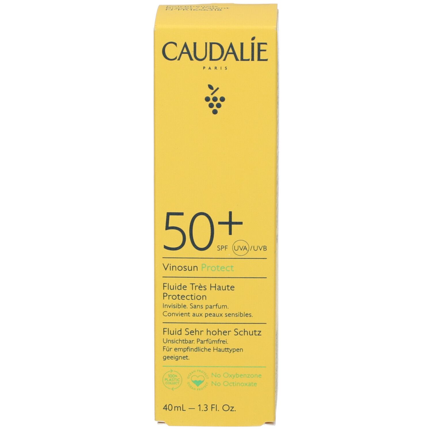 Caudalie Vinosun Ocean Protect Fluide de très haute protection SPF50+
