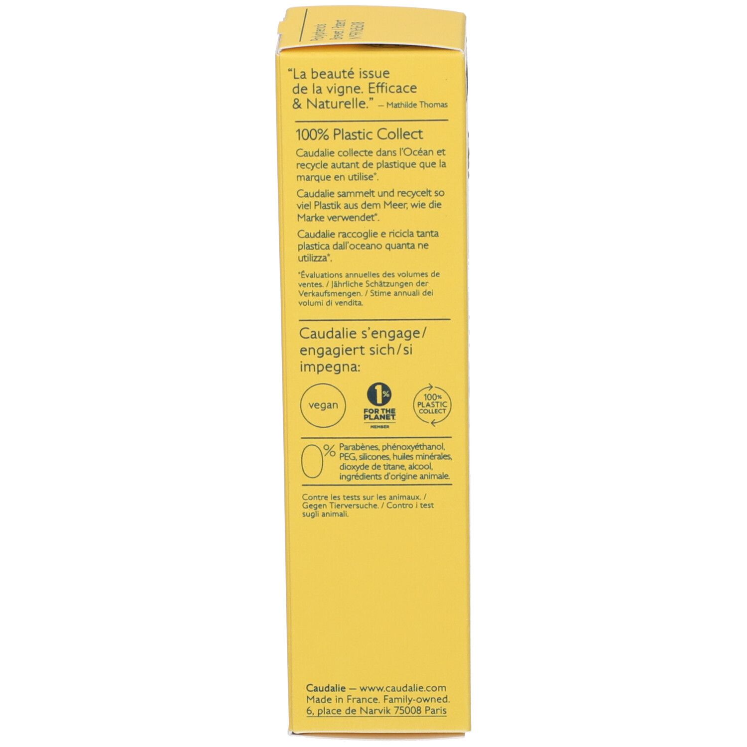 Caudalie Vinosun Ocean Protect Fluide de très haute protection SPF50+