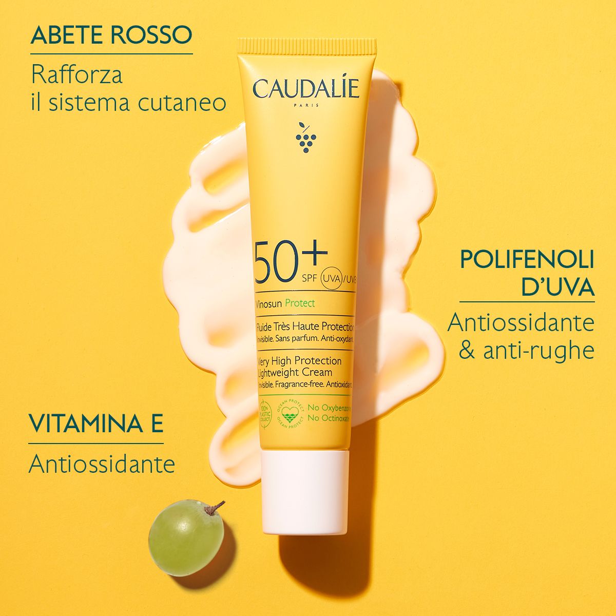 Caudalie Vinosun Ocean Protect Fluide de très haute protection SPF50+