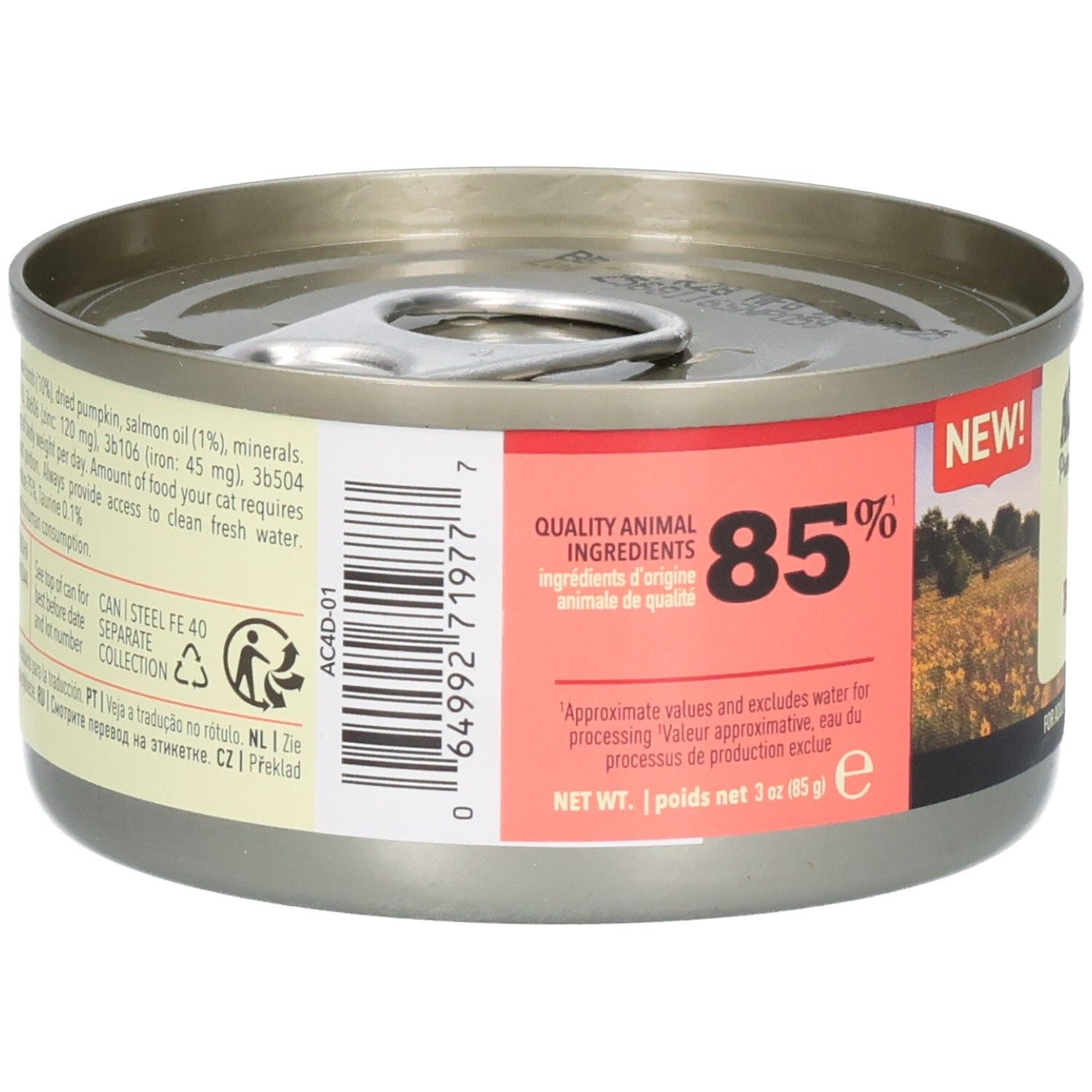 ACANA Pâté Boeuf: 85% ingrédients d'origine animale de qualité, NOUVEAU!