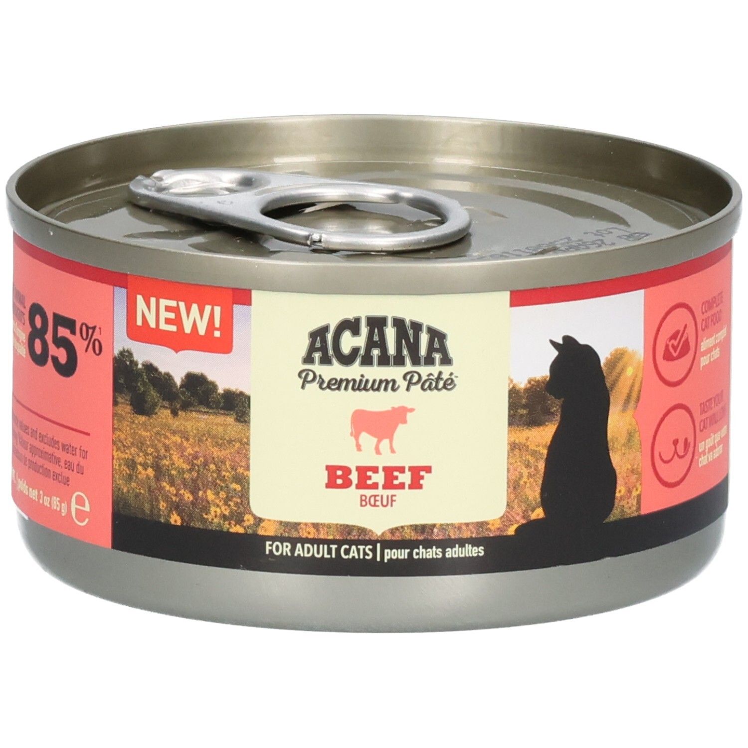 ACANA Pâté Boeuf pour chats: Fabriqué par Champion Petfoods.