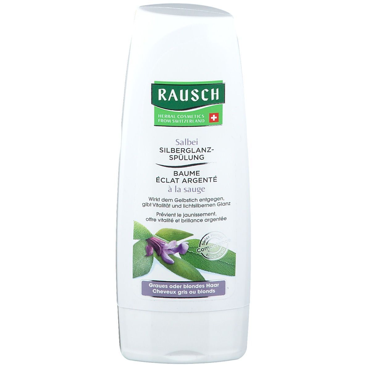 RAUSCH Après-shampooing à la sauge - éclat argenté