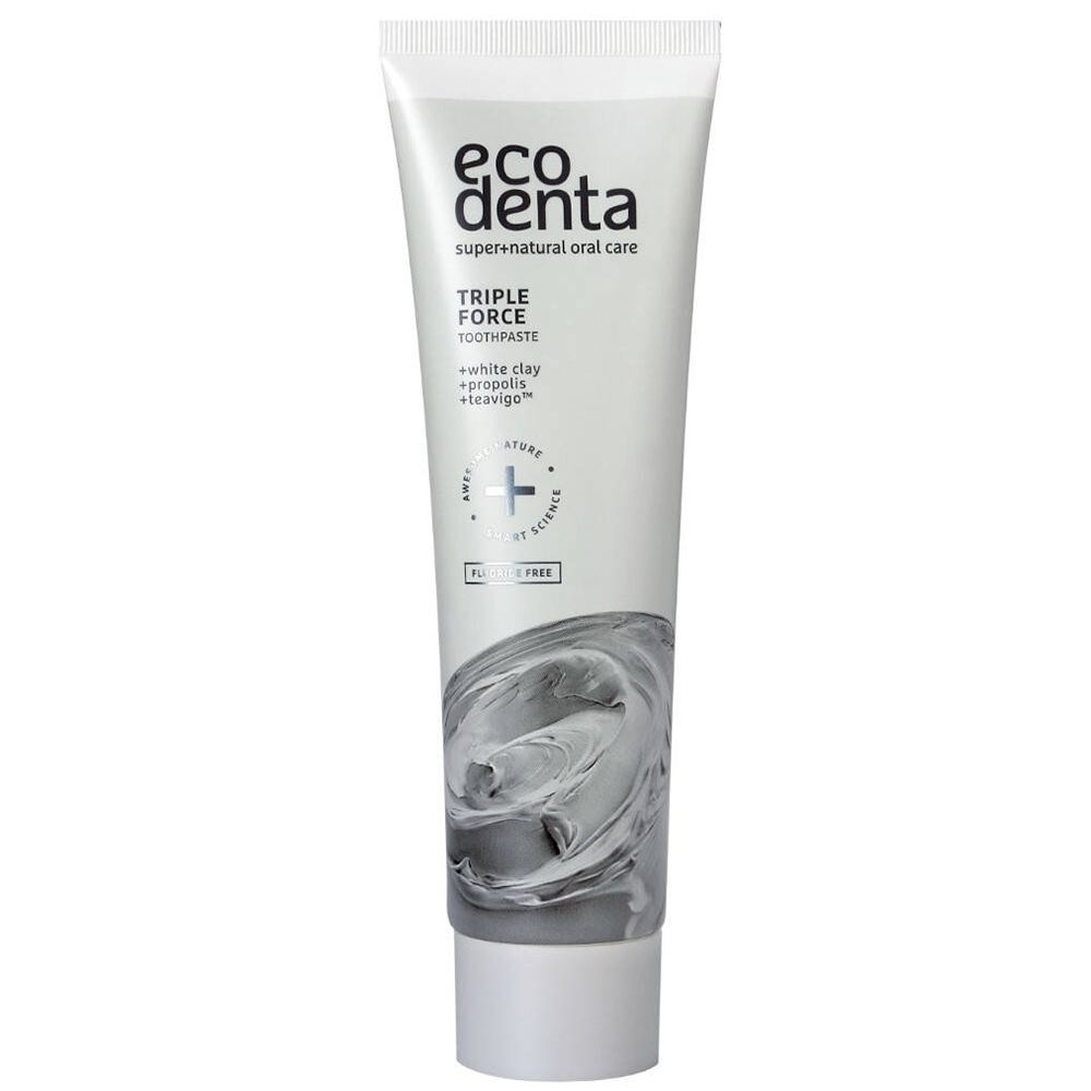 ecodenta Triple Action Dentifrice Argile Blanche