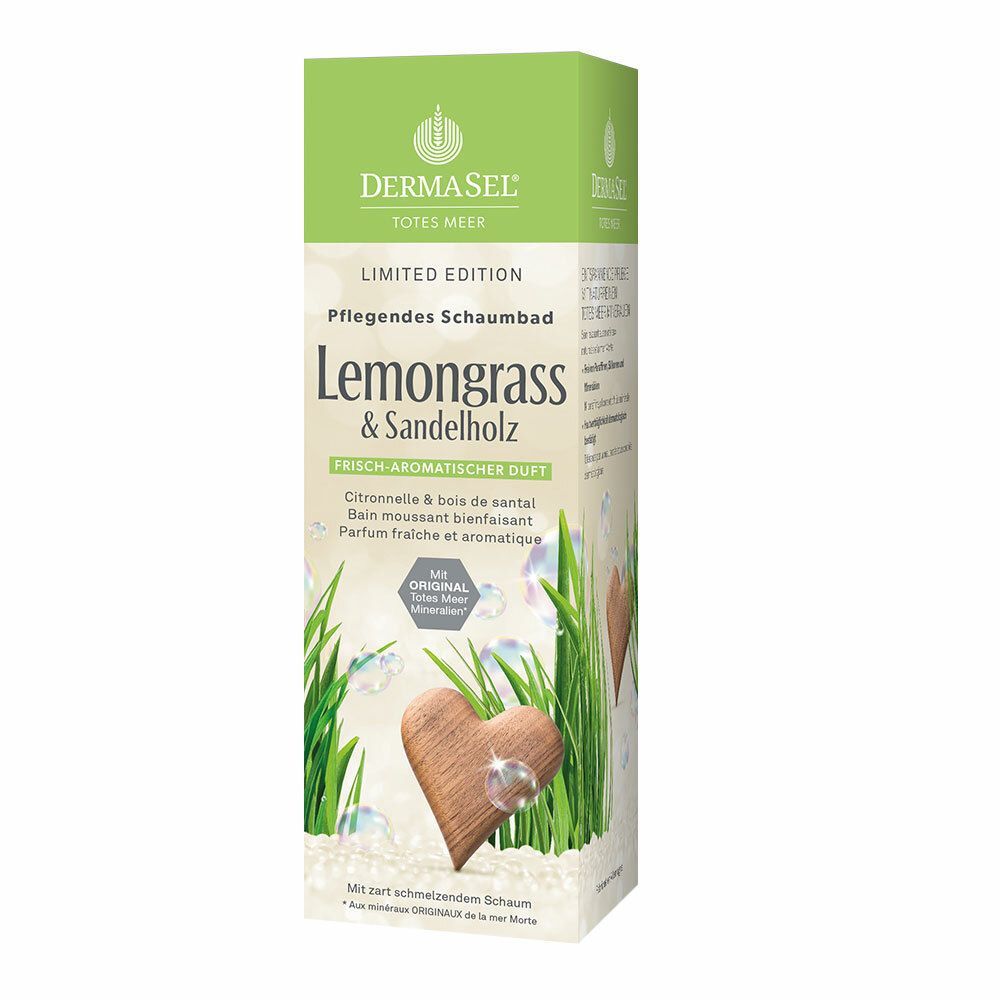 DERMASEL® Bain Moussant Mer Morte Lemongrass & Santal