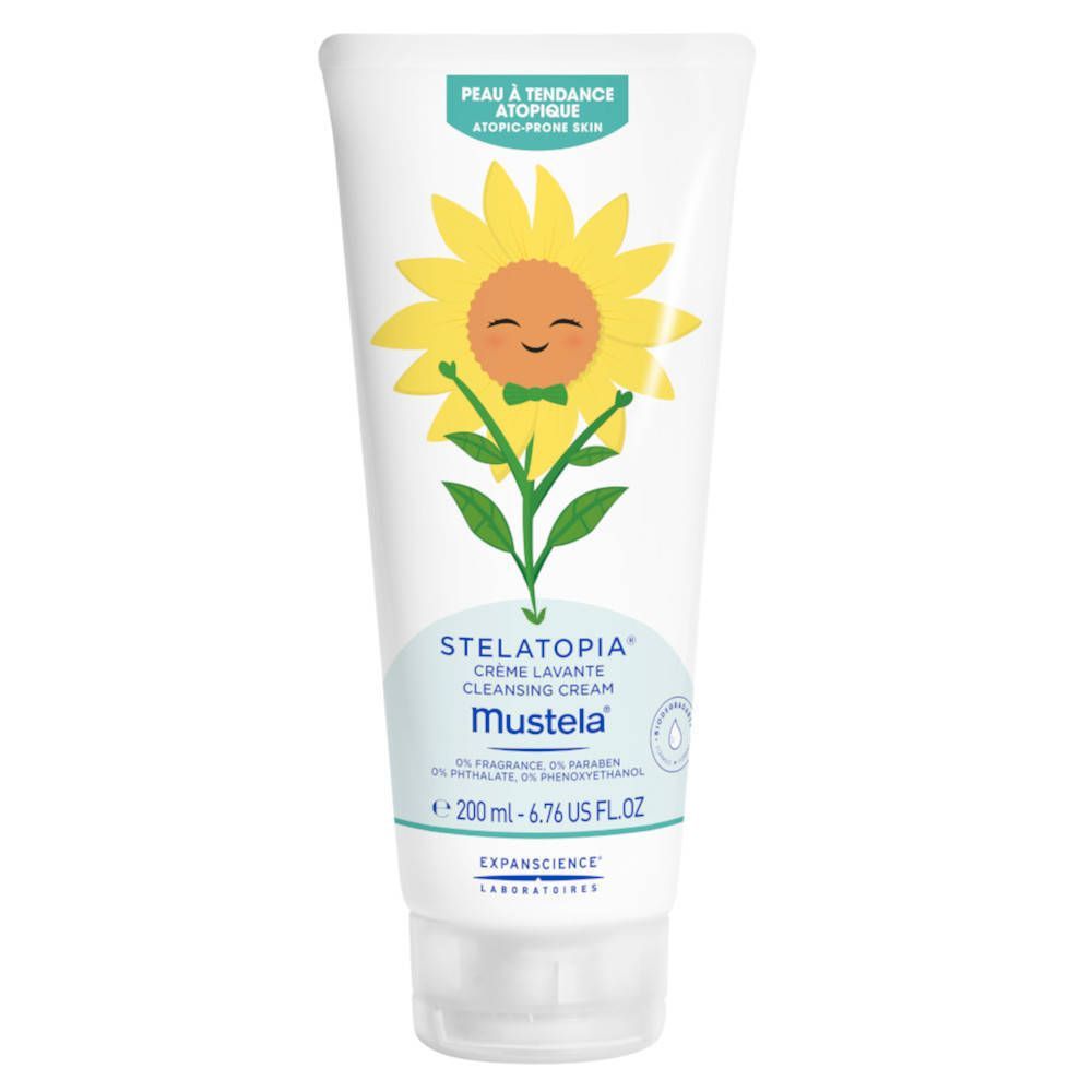 mustela® Bébé STELATOPIA® Crème Lavante Peau à Tendance Atopique