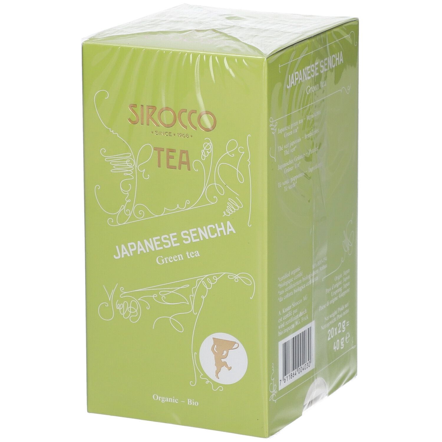 SIROCCO Sachets de thé Japanese Sencha