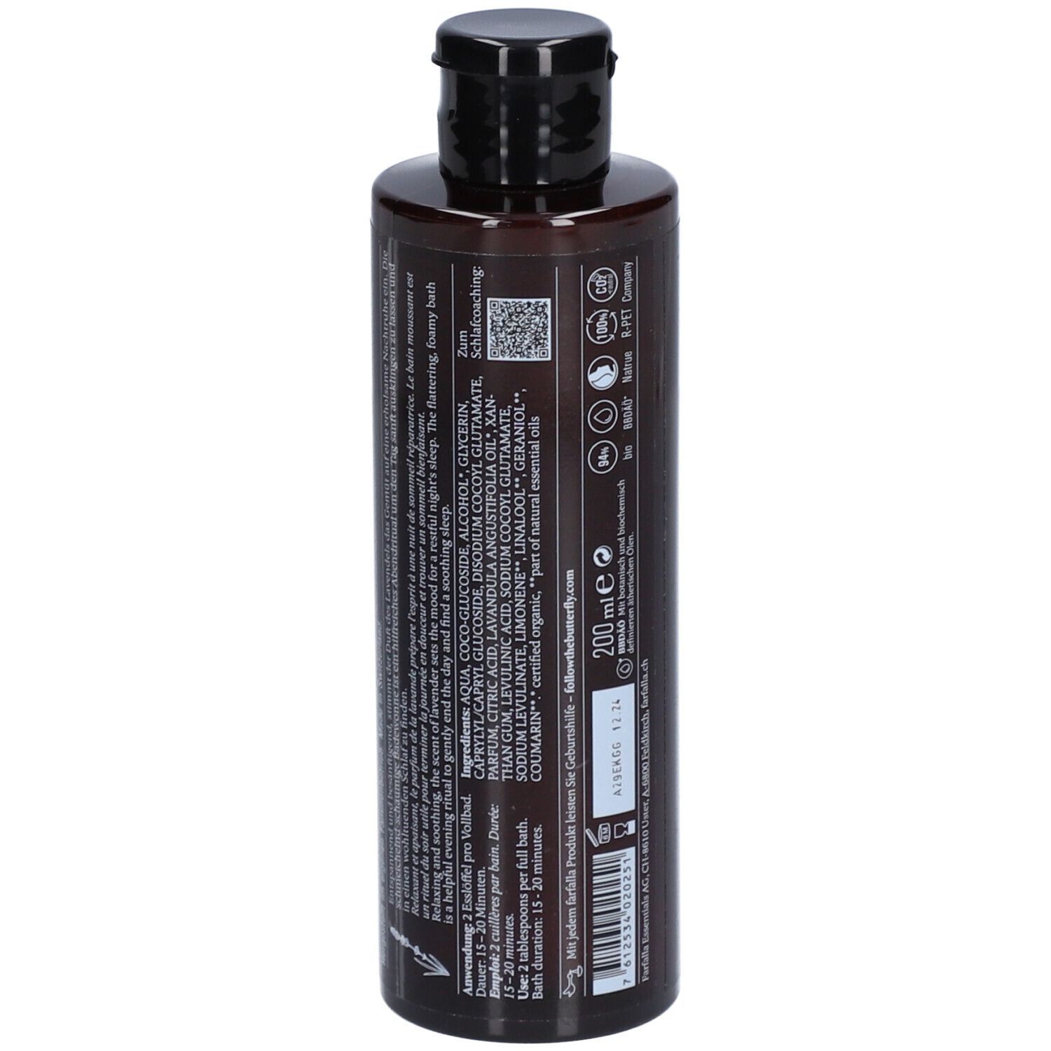 FARFALLA Bain moussant Bonne nuit