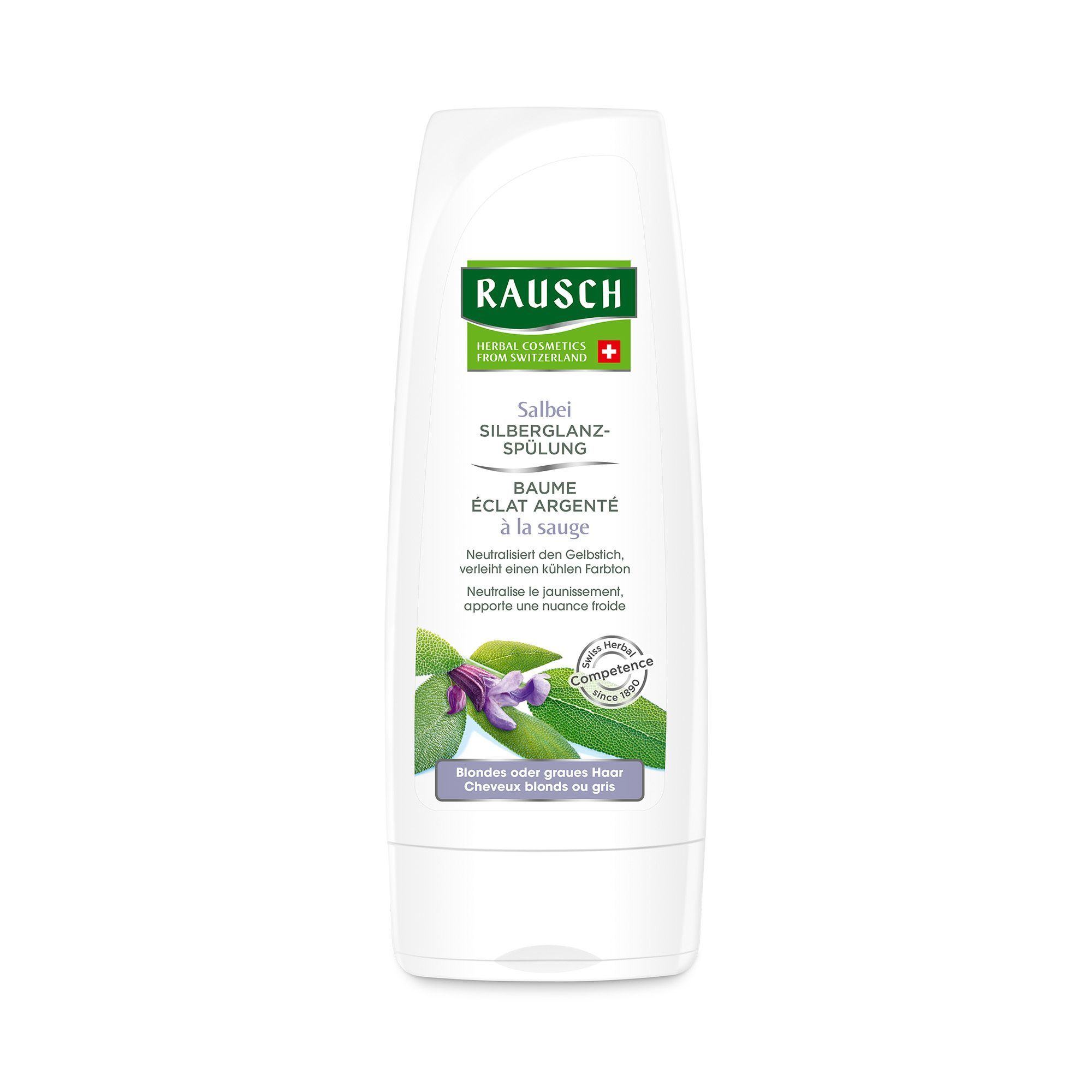 RAUSCH Après-shampooing à la sauge - éclat argenté