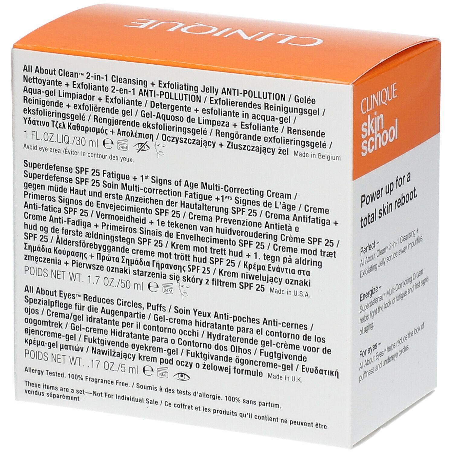 CLINIQUE Action anti-fatigue Set