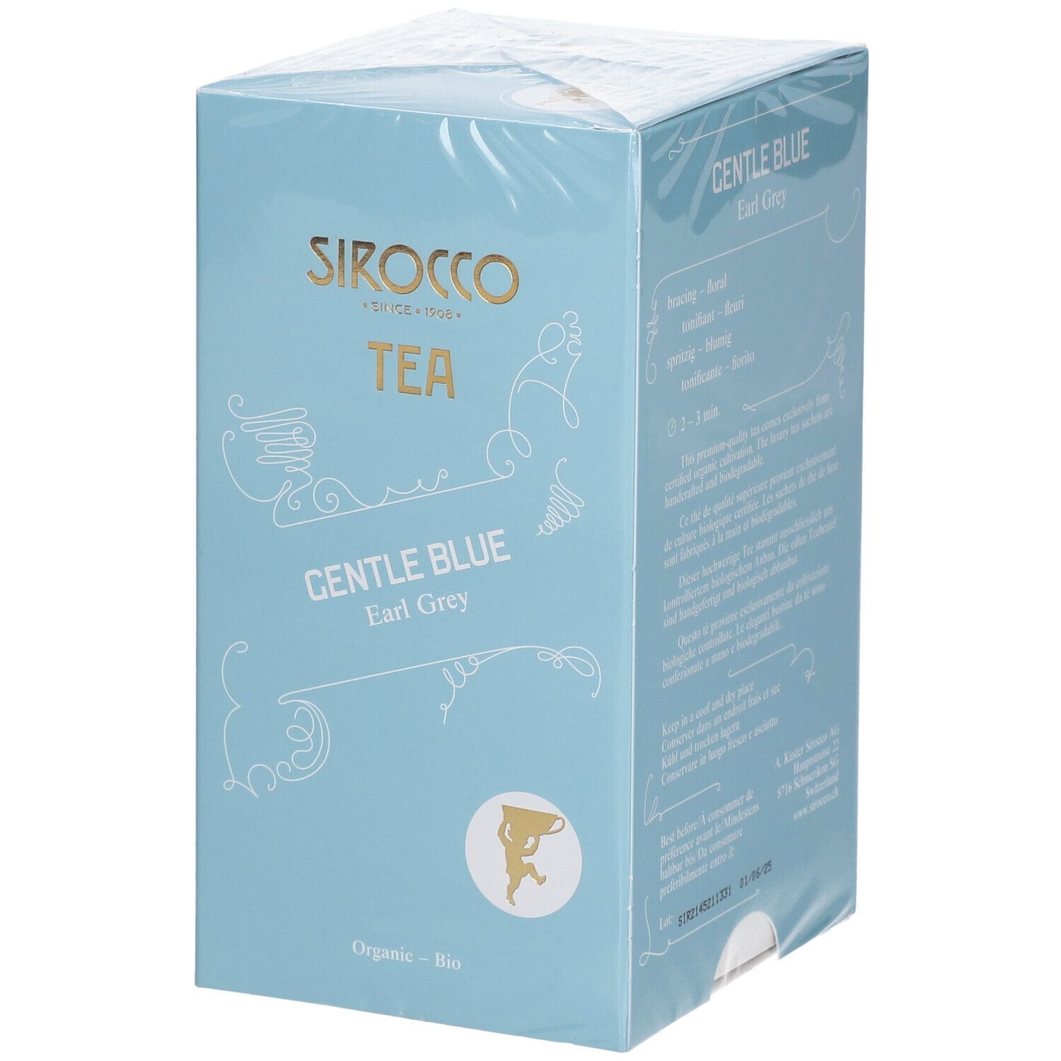 SIROCCO Sachets de thé Gentle Blue