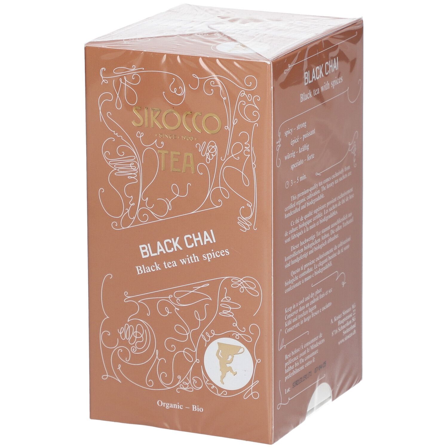 SIROCCO Sachets de thé Clack Chai
