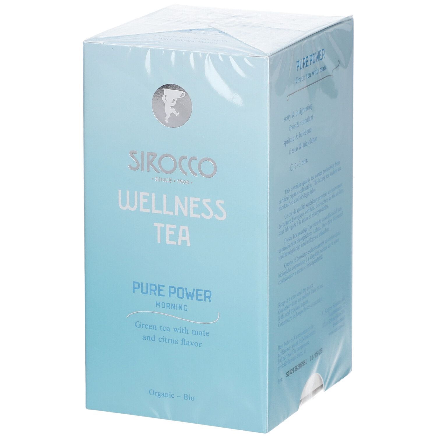 SIROCCO Sachets de thé Pure Power