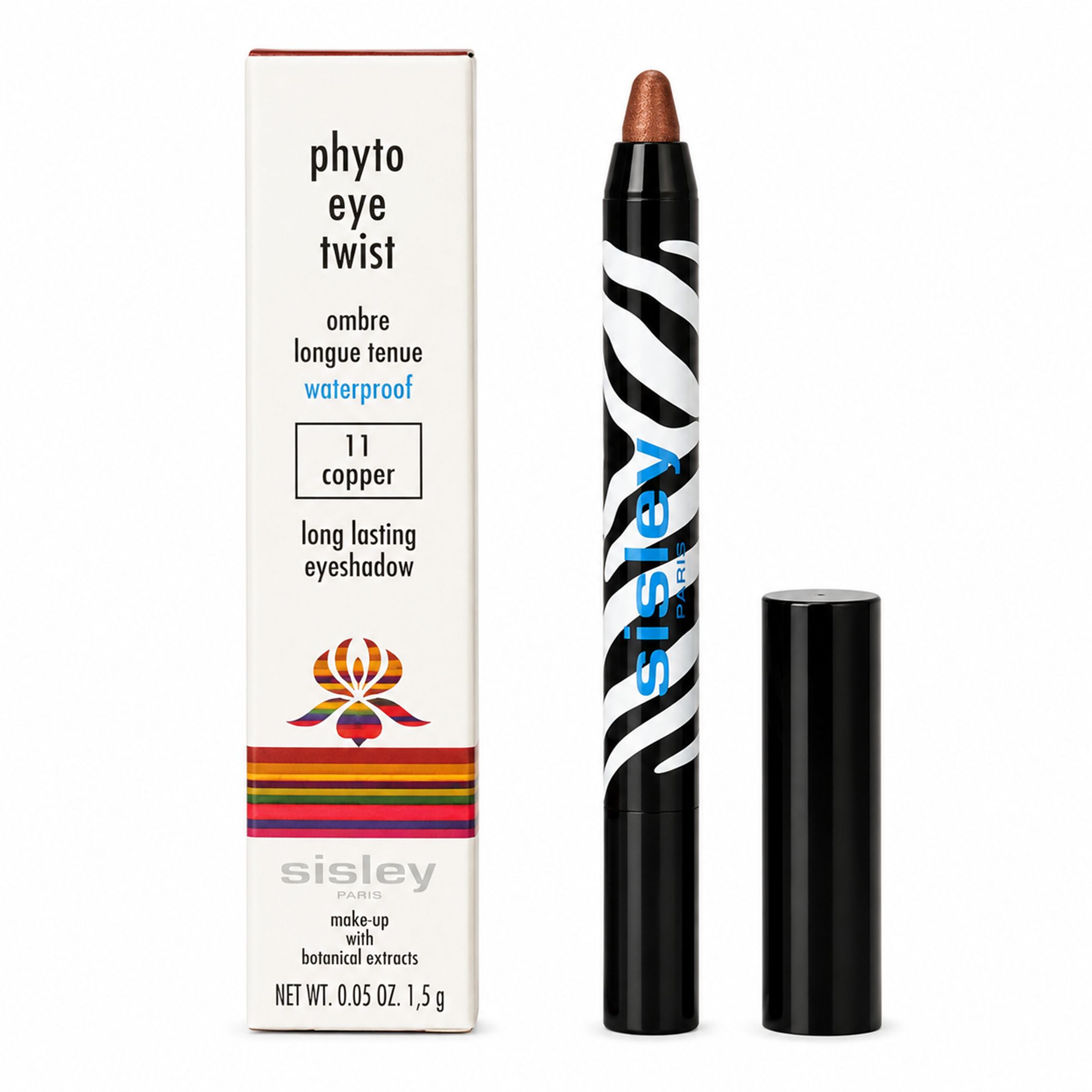 Sisley Phyto-Eye Twist crayon fard à paupières n°11 Cuivre, waterproof. Avec emballage.